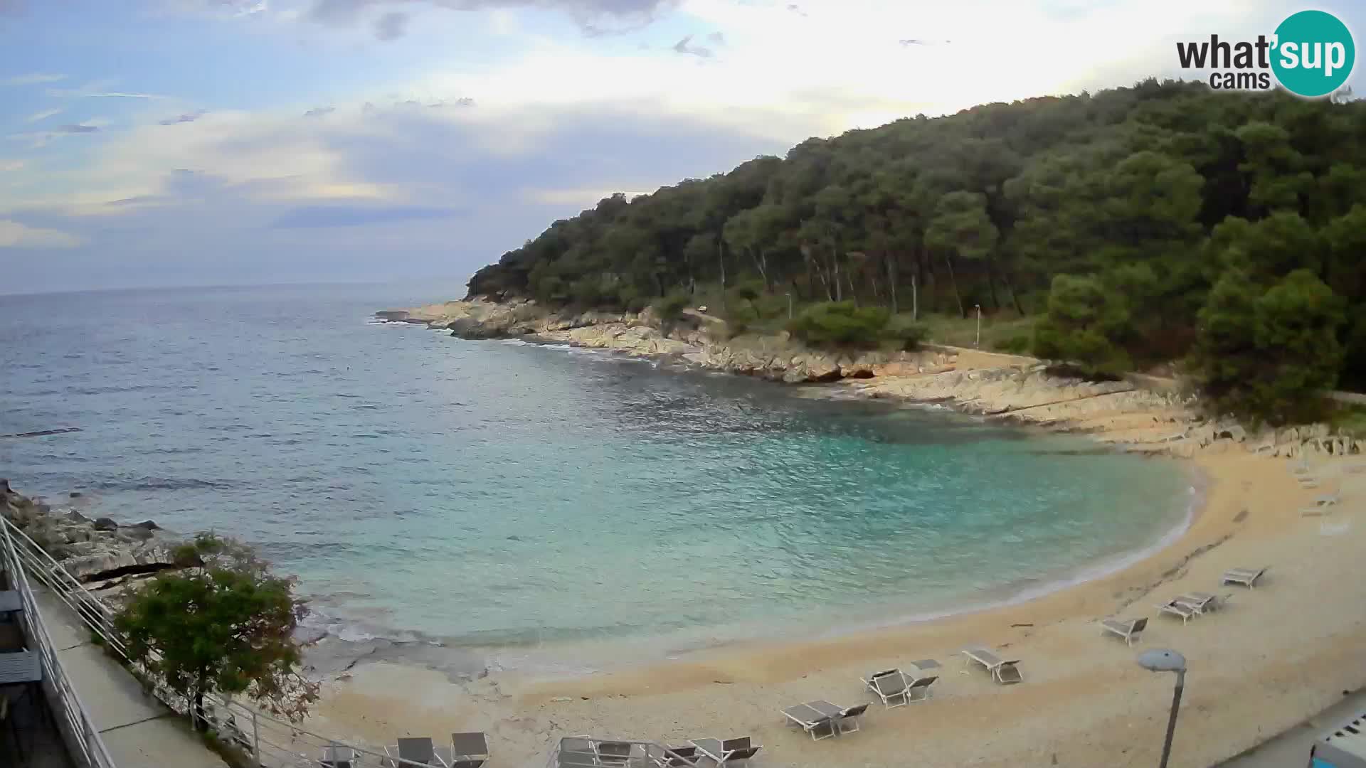 Spletna Kamera Mali Lošinj – plaža Sunčana uvala – Veli Žal
