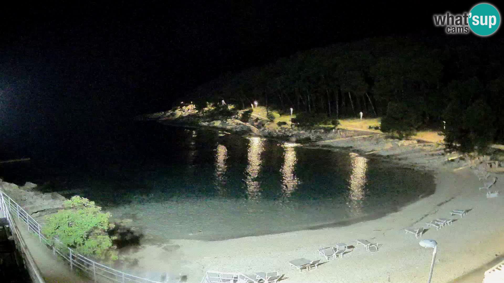 Webcam Mali Lošinj – spiaggia Sunčana uvala – Veli Žal