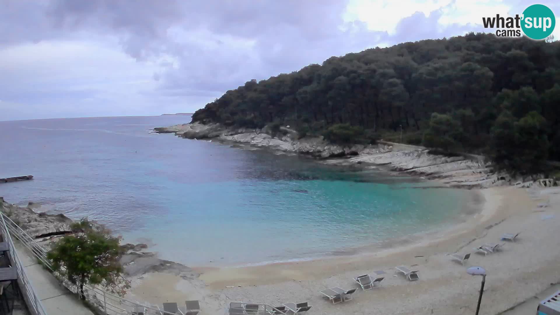 Spletna Kamera Mali Lošinj – plaža Sunčana uvala – Veli Žal