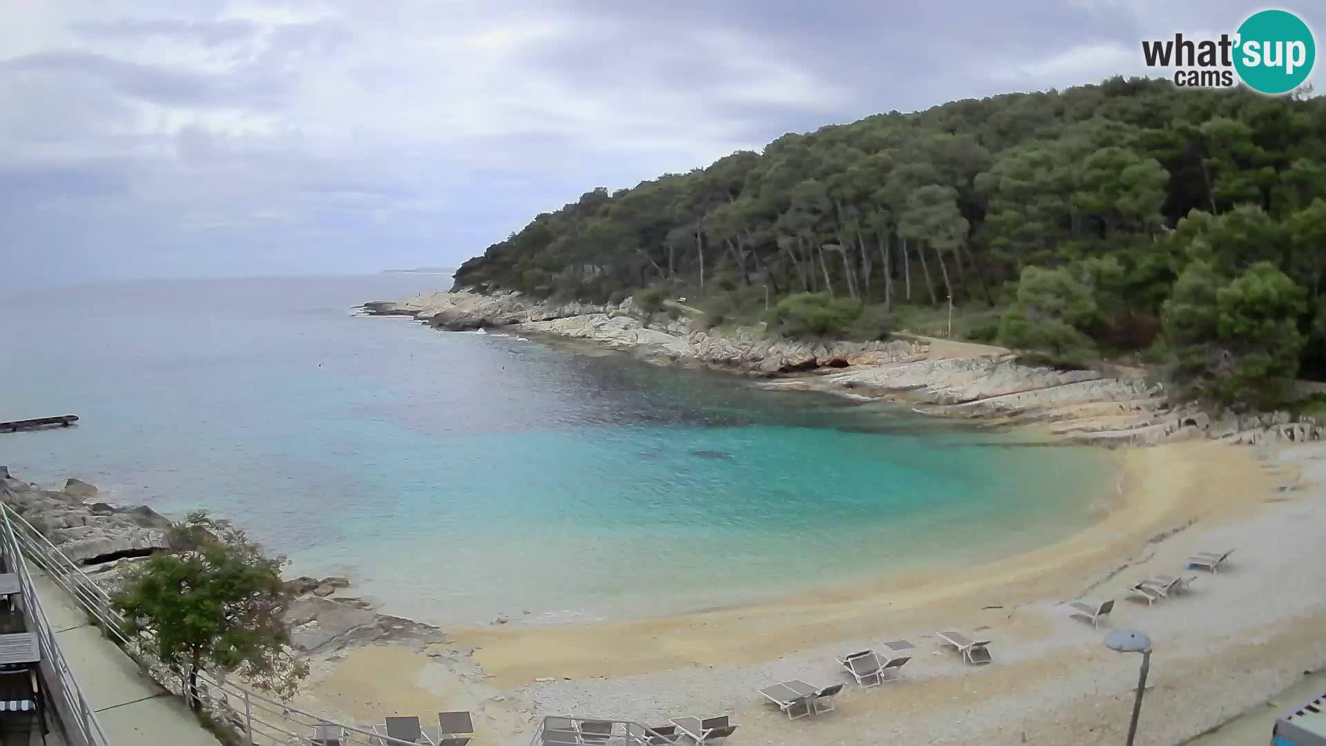 Webcam Mali Lošinj – Sunčana uvala Strand – Veli Žal