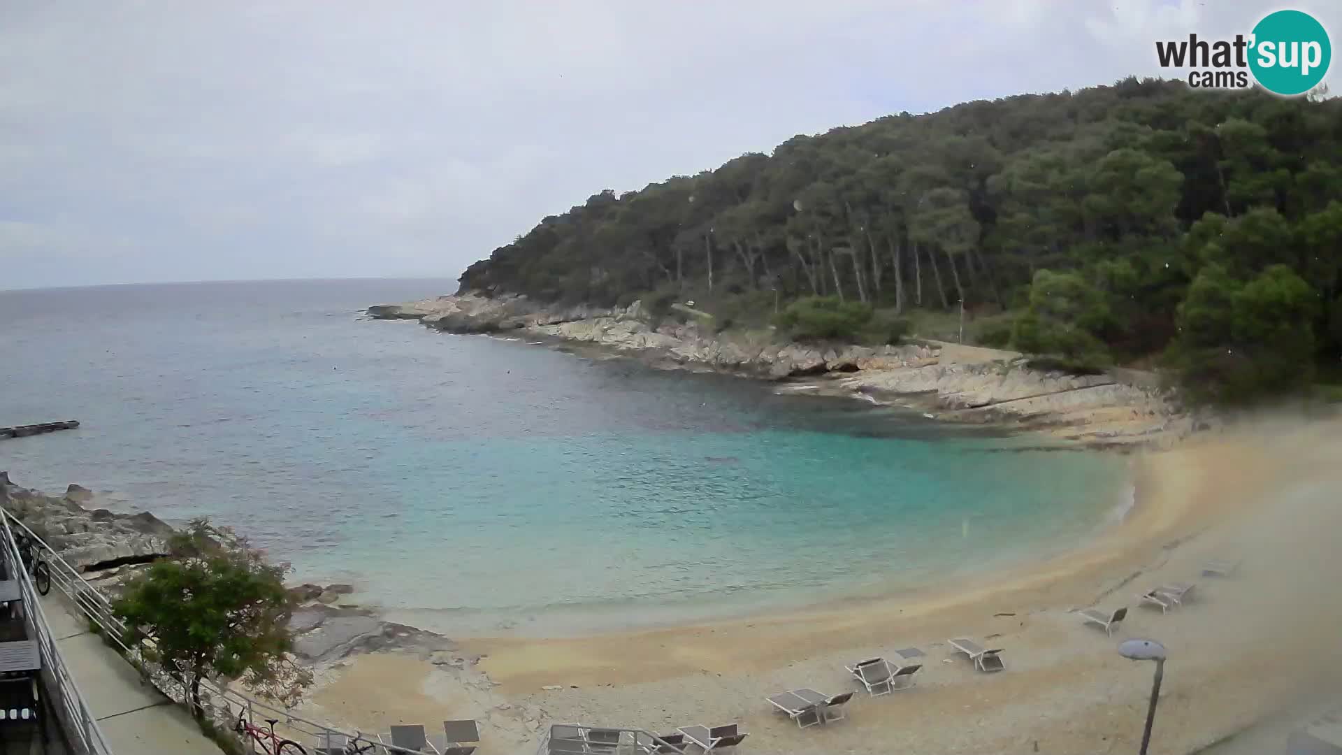 Spletna Kamera Mali Lošinj – plaža Sunčana uvala – Veli Žal