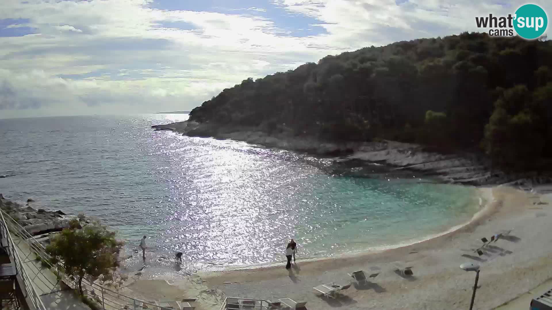 Webcam Mali Lošinj – spiaggia Sunčana uvala – Veli Žal