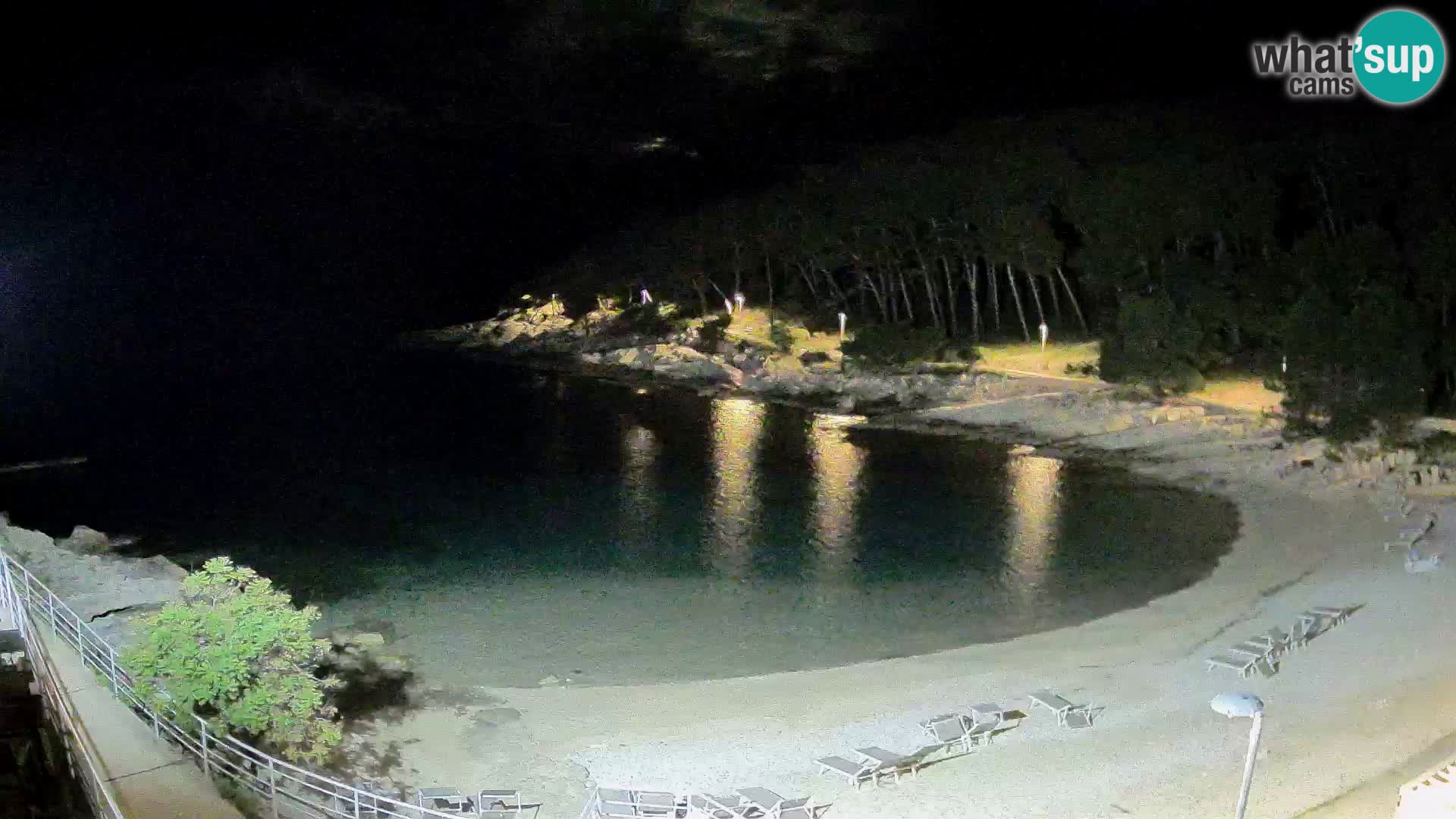 Spletna Kamera Mali Lošinj – plaža Sunčana uvala – Veli Žal
