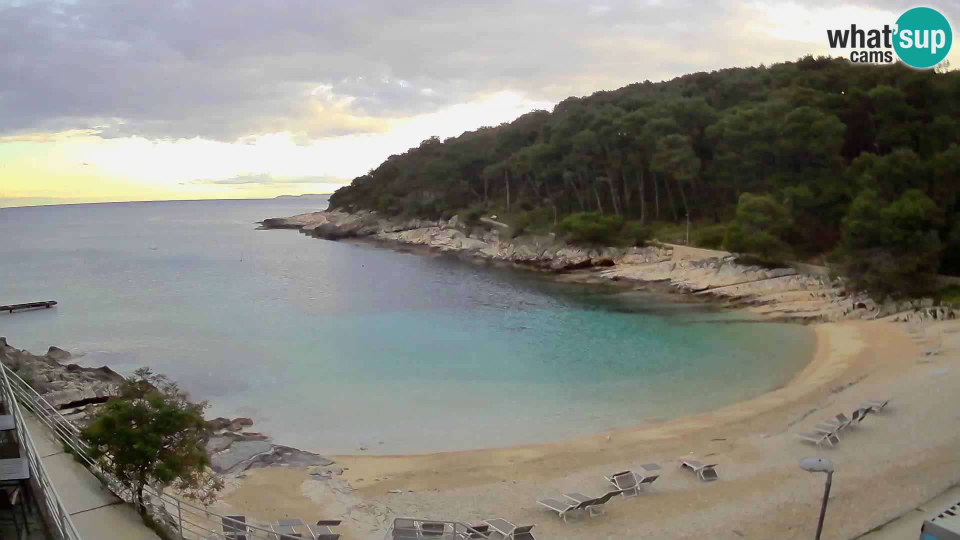 Spletna Kamera Mali Lošinj – plaža Sunčana uvala – Veli Žal