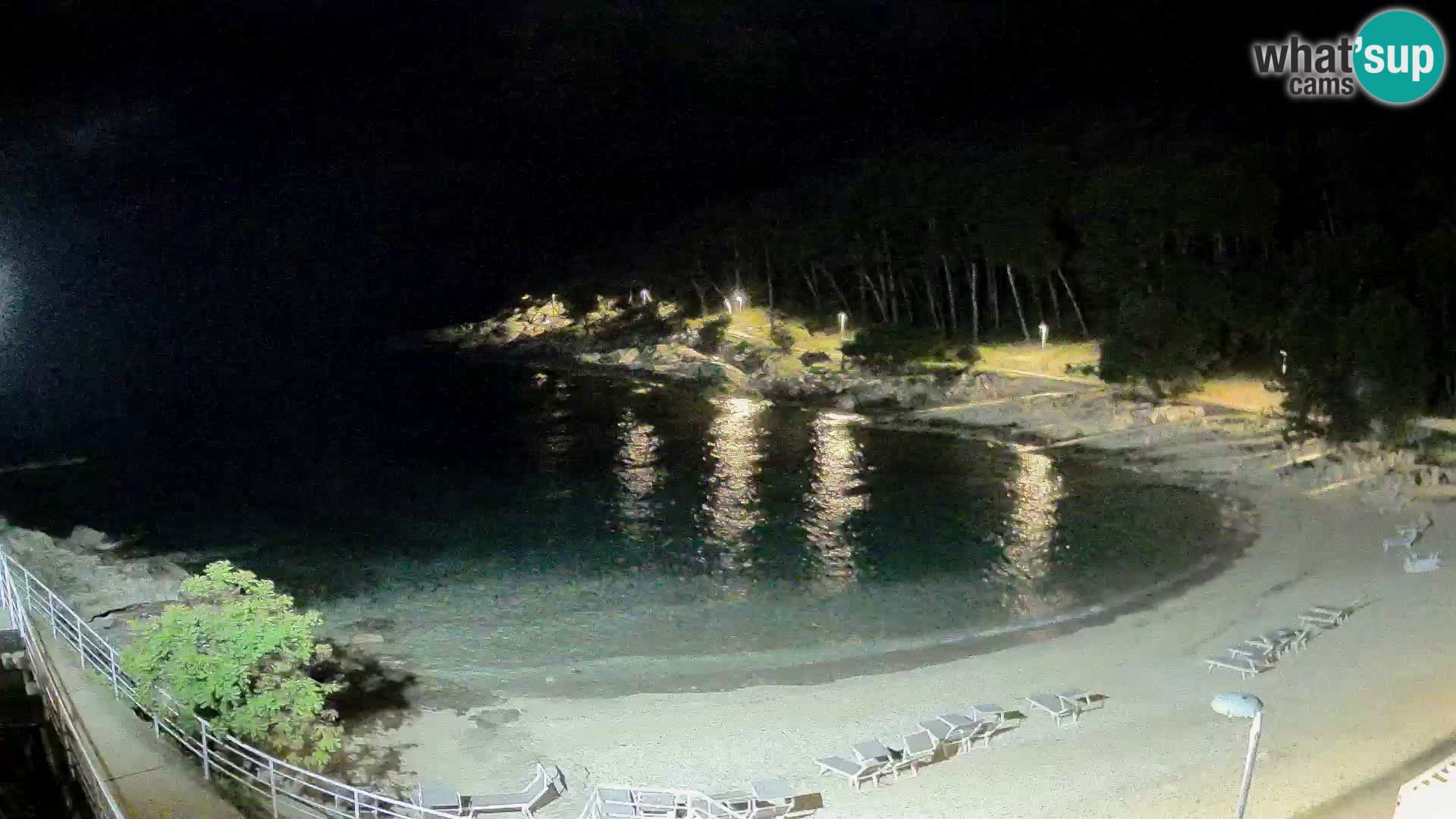 Webcam Mali Lošinj – Sunčana uvala Strand – Veli Žal