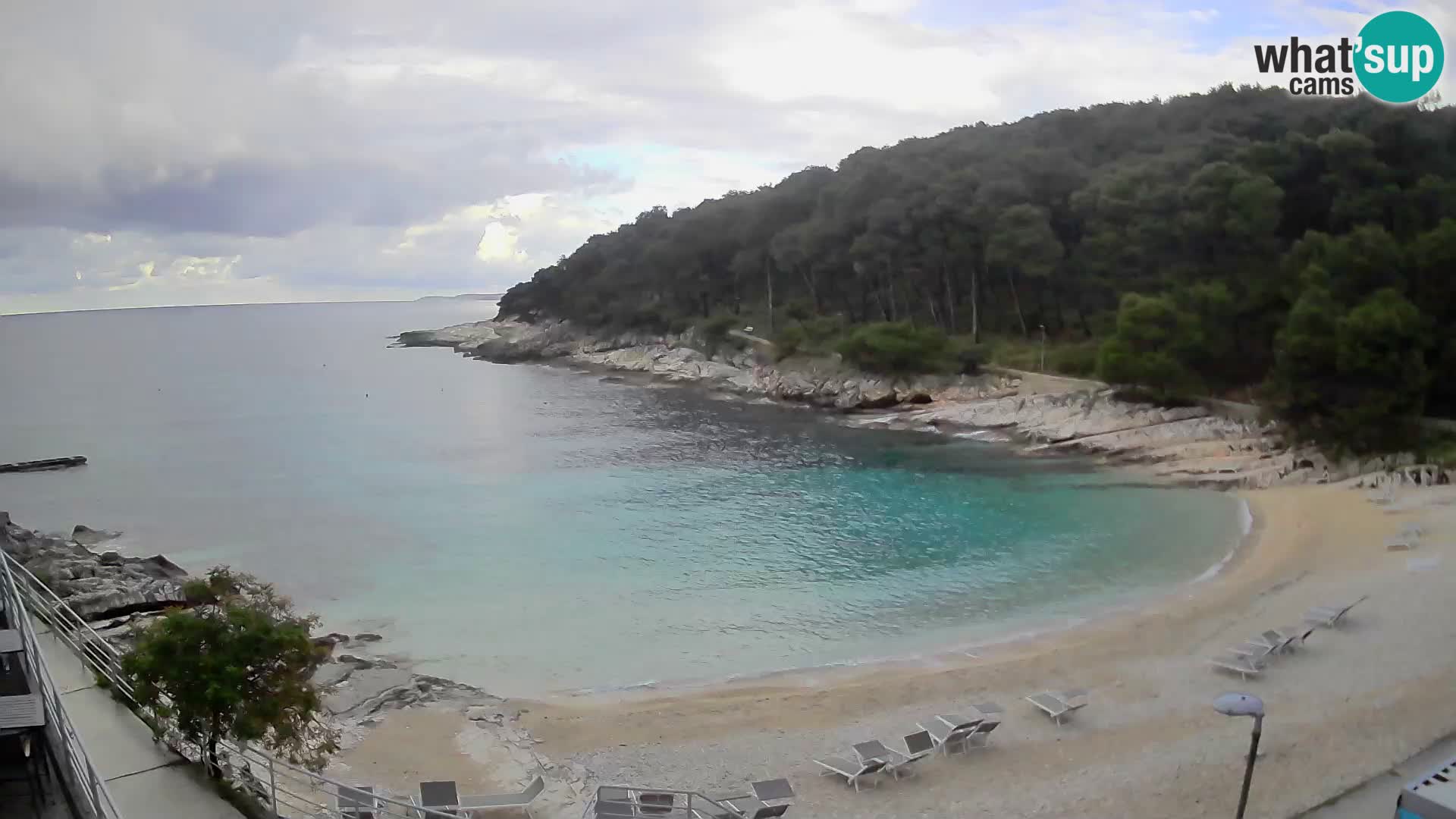 Webcam Mali Lošinj – Sunčana uvala beach – Veli Žal