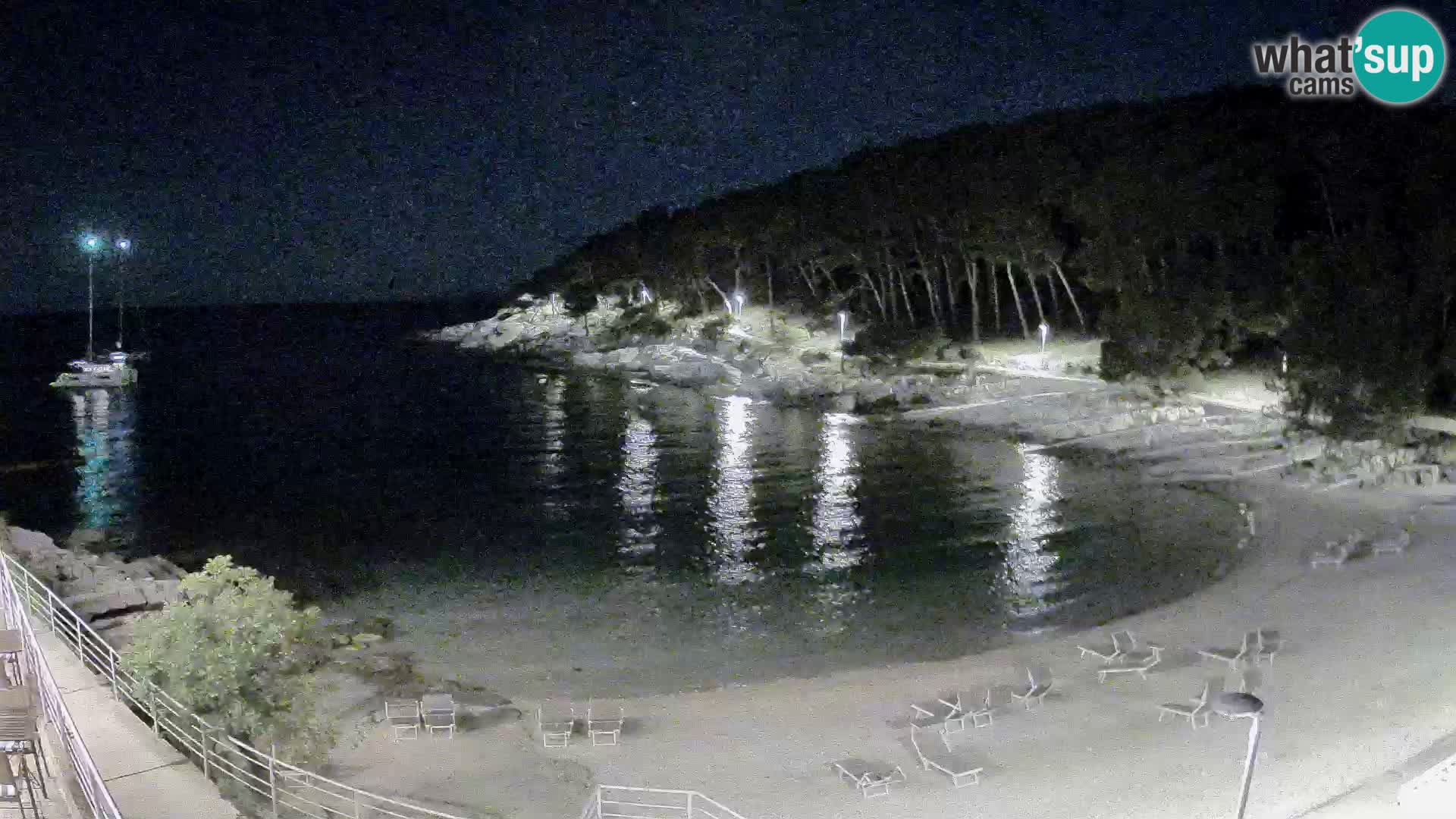 Webcam Mali Lošinj – Sunčana uvala beach – Veli Žal