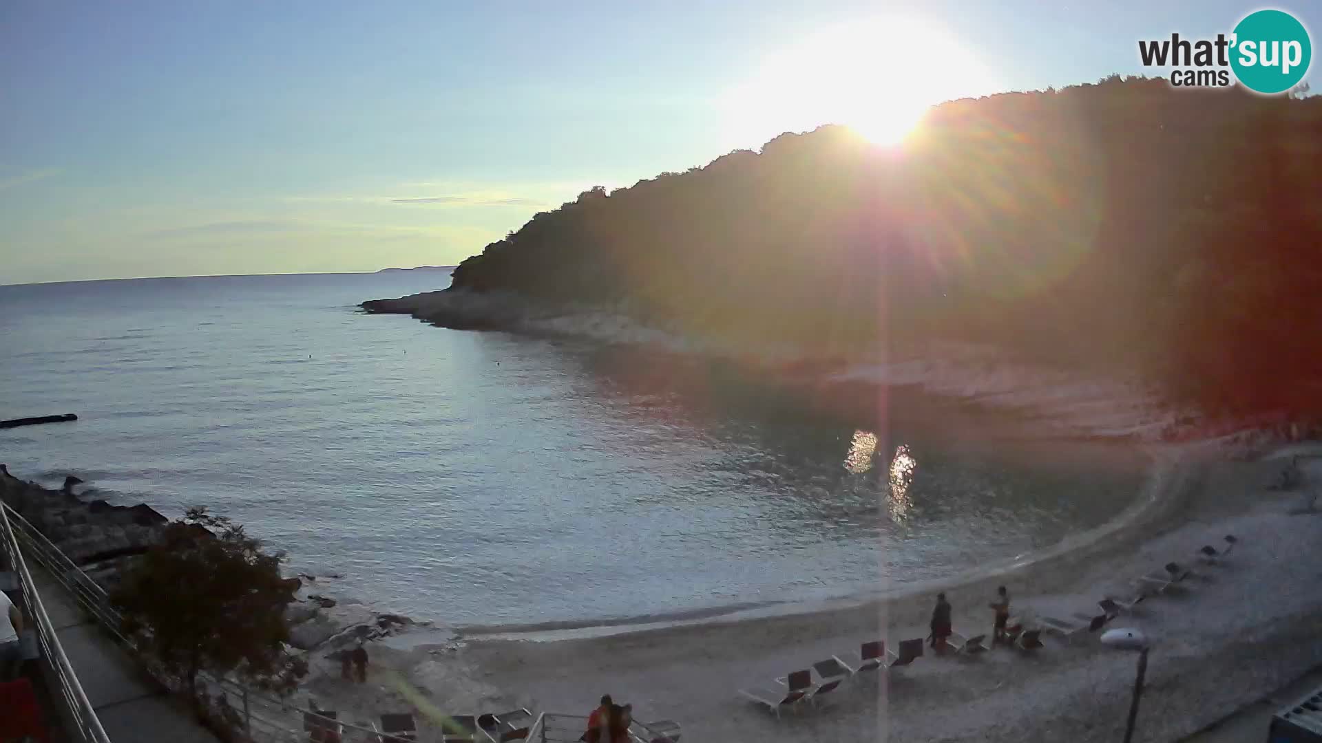 Spletna Kamera Mali Lošinj – plaža Sunčana uvala – Veli Žal