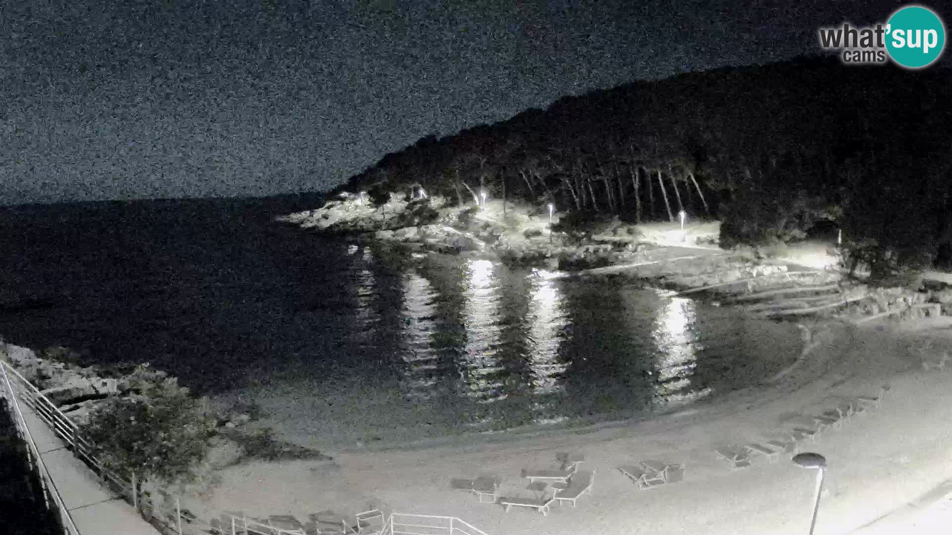Webcam Mali Lošinj – Sunčana uvala beach – Veli Žal