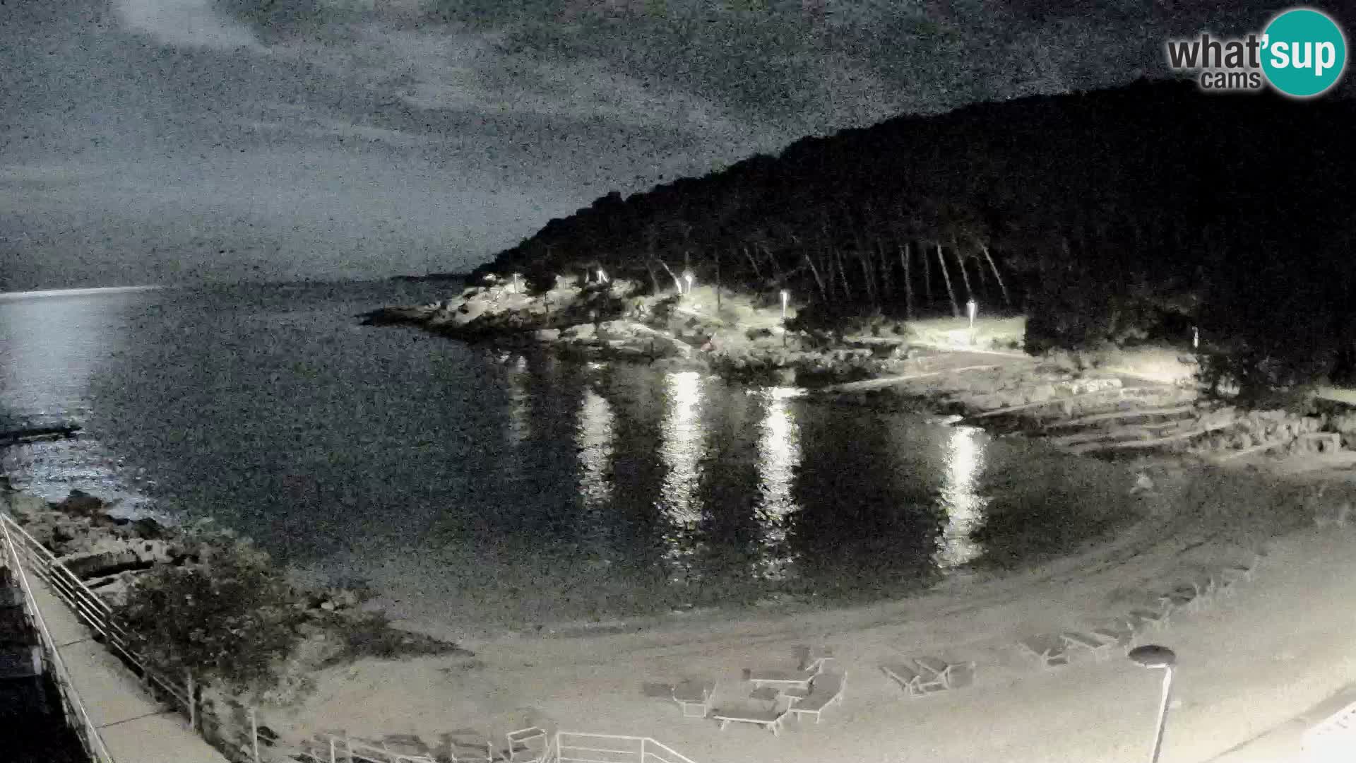 Webcam Mali Lošinj – Sunčana uvala beach – Veli Žal