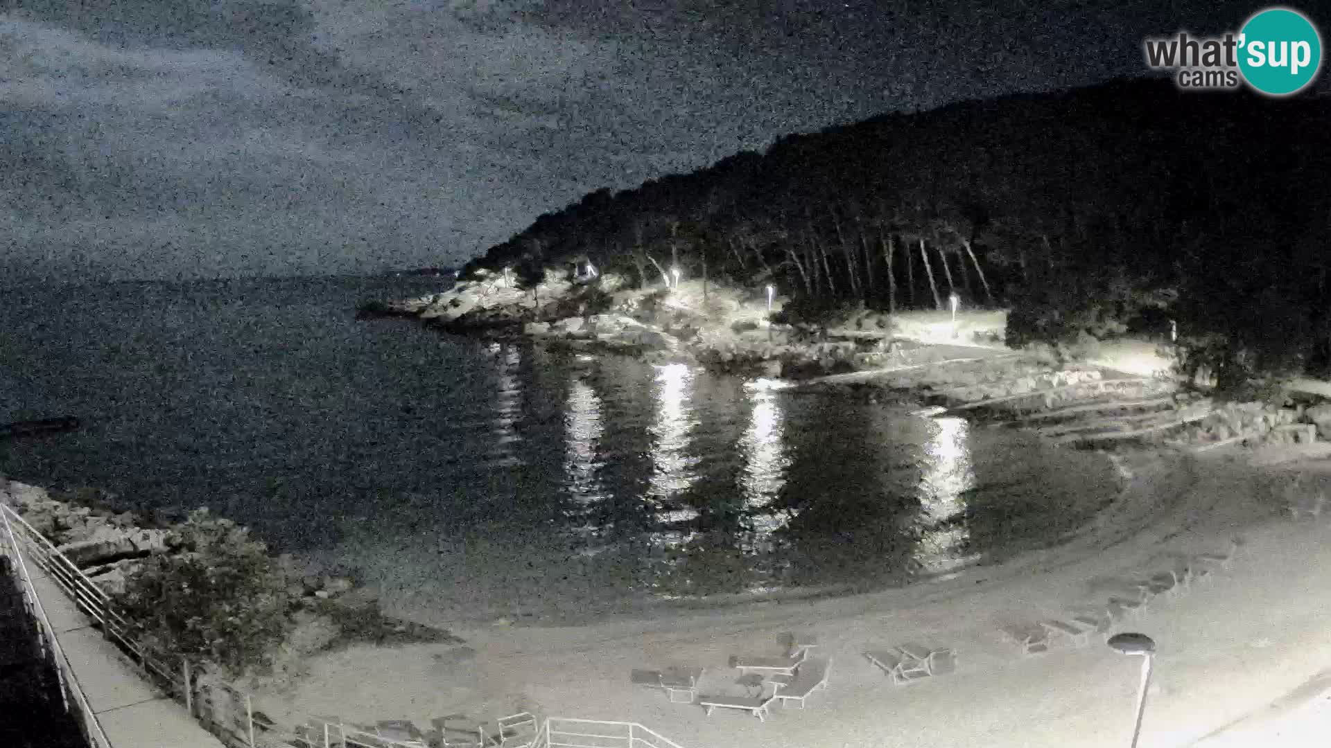 Webcam Mali Lošinj – plage Sunčana uvala – Veli Žal