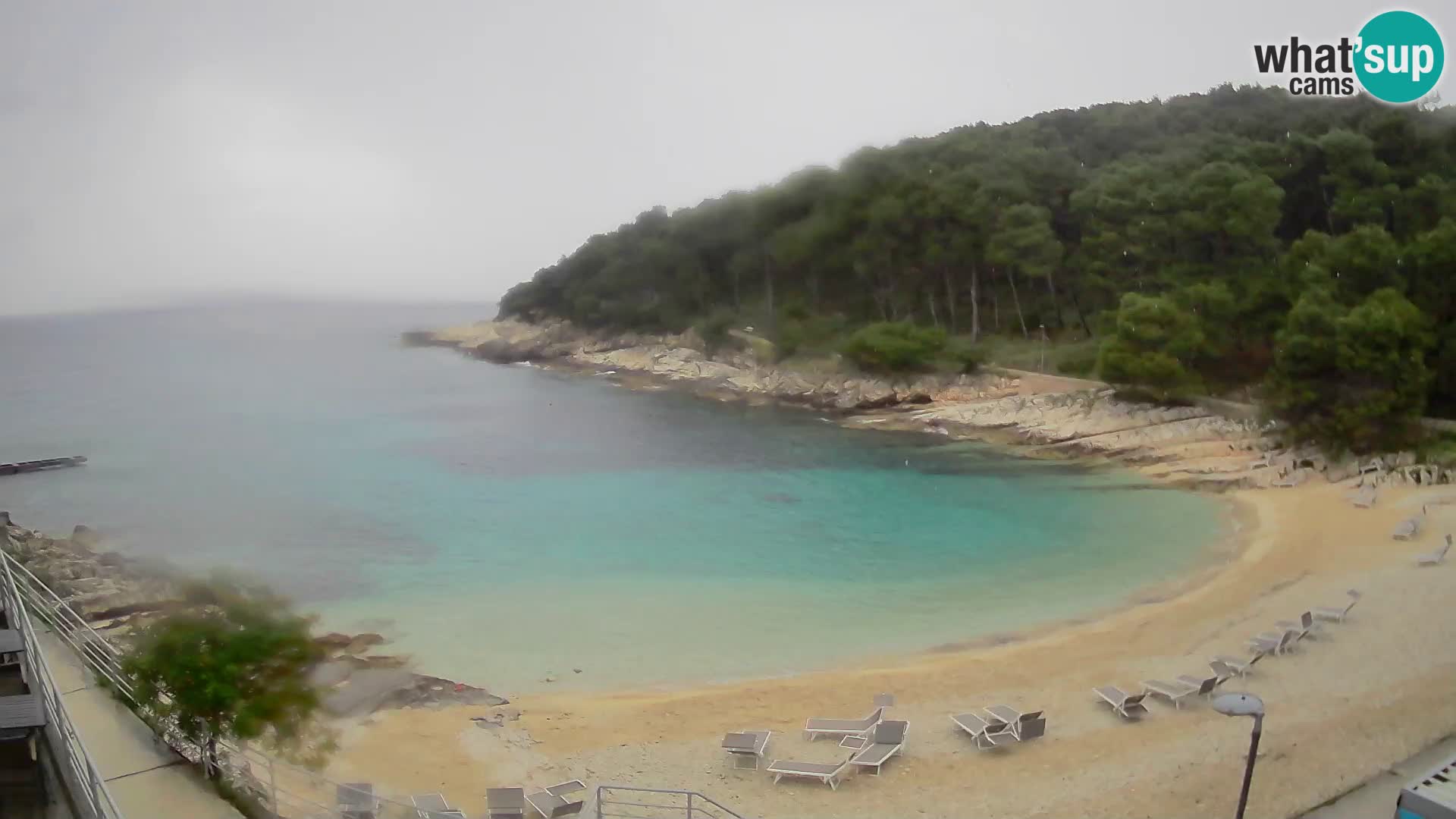 Webcam Mali Lošinj – Sunčana uvala beach – Veli Žal