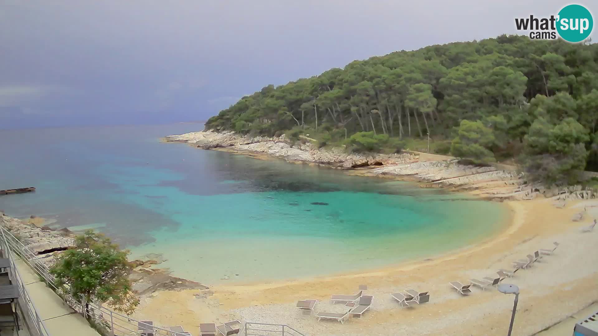 Spletna Kamera Mali Lošinj – plaža Sunčana uvala – Veli Žal