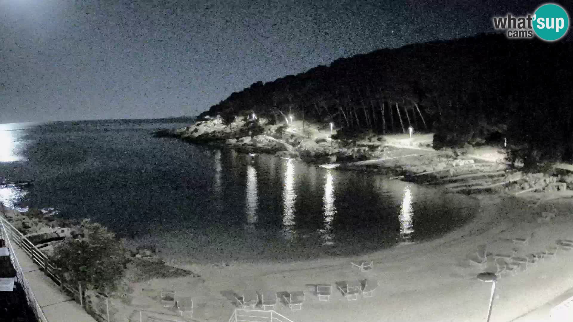 Webcam Mali Lošinj – spiaggia Sunčana uvala – Veli Žal