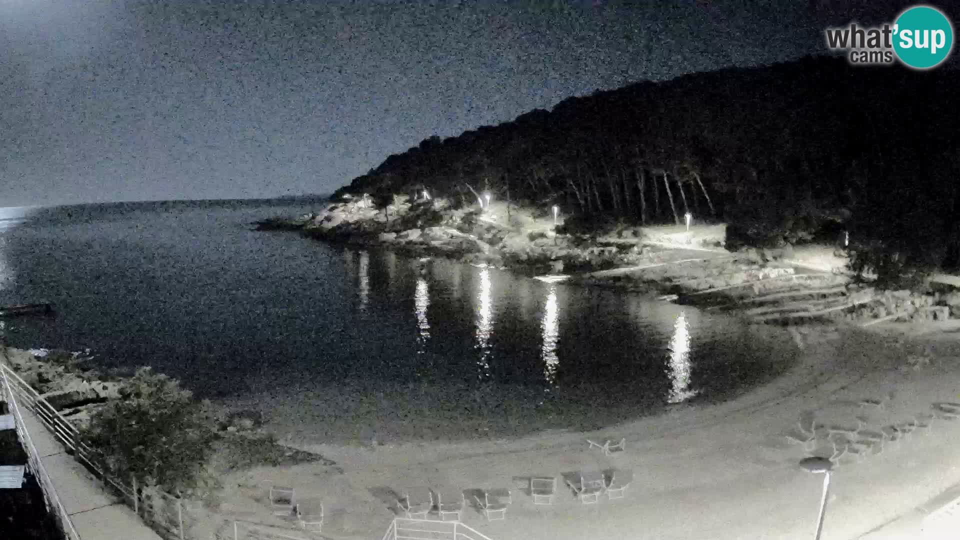 Webcam Mali Lošinj – plage Sunčana uvala – Veli Žal