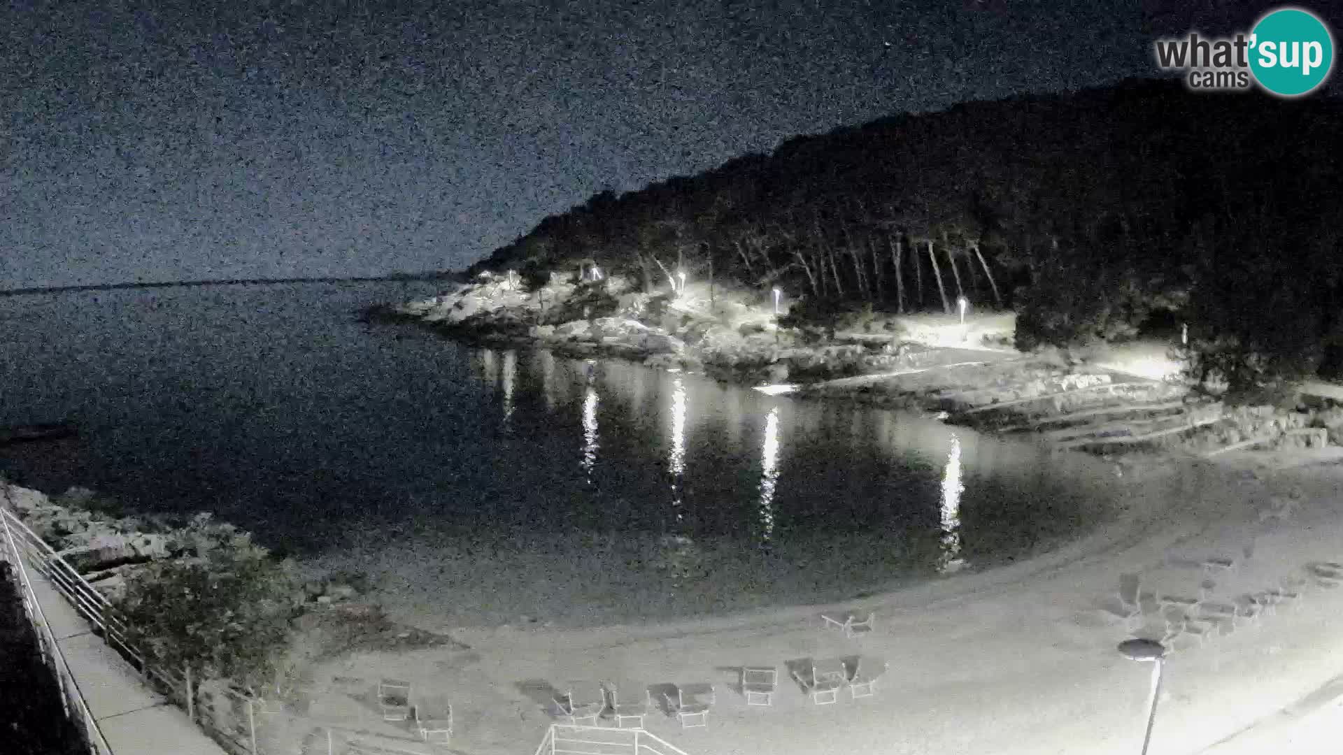 Spletna Kamera Mali Lošinj – plaža Sunčana uvala – Veli Žal
