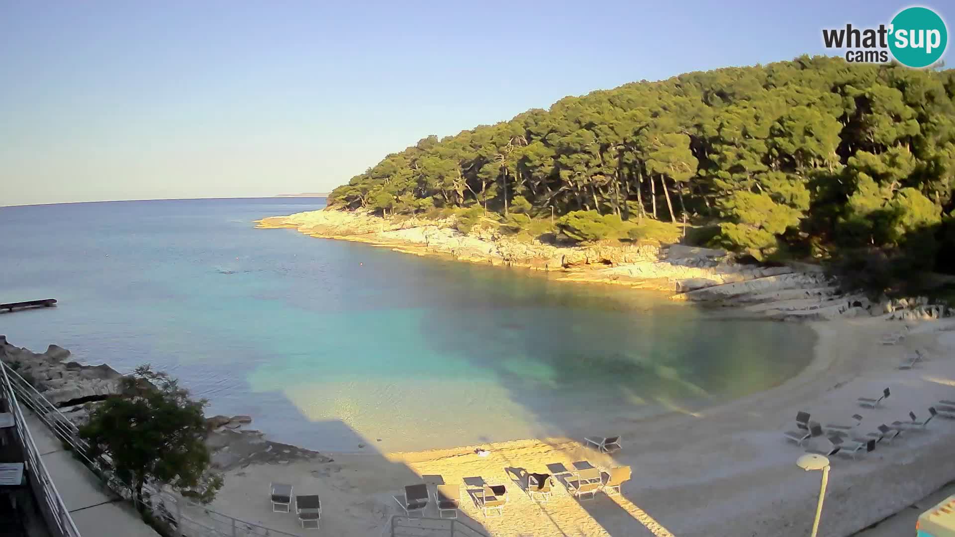Webcam Mali Lošinj – Sunčana uvala Strand – Veli Žal