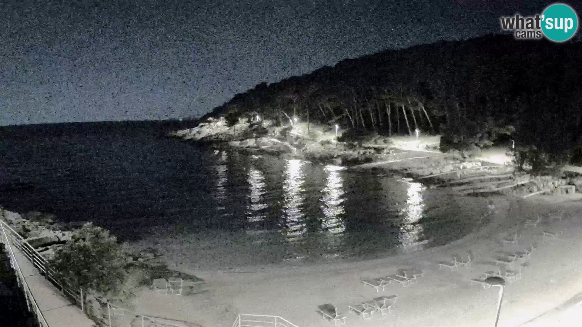Webcam Mali Lošinj – Sunčana uvala beach – Veli Žal