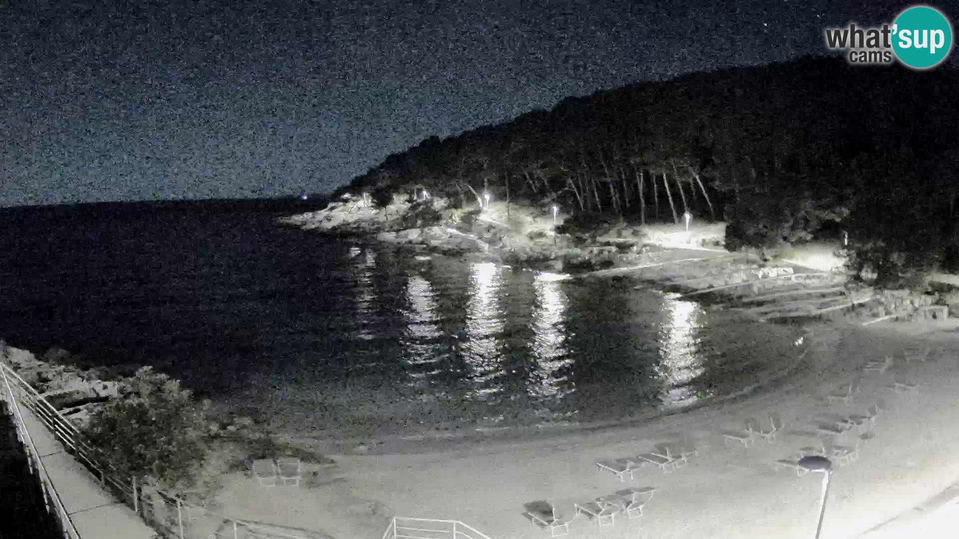 Webcam Mali Lošinj – Sunčana uvala beach – Veli Žal