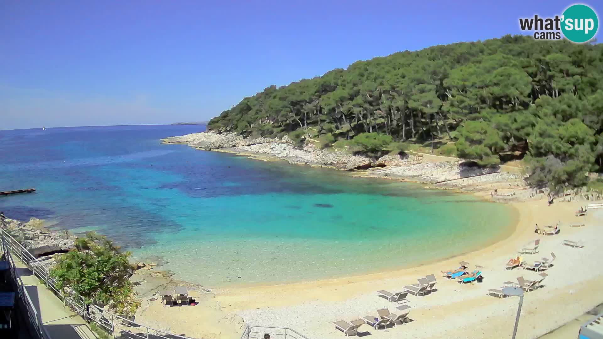 Webcam Mali Lošinj – spiaggia Sunčana uvala – Veli Žal