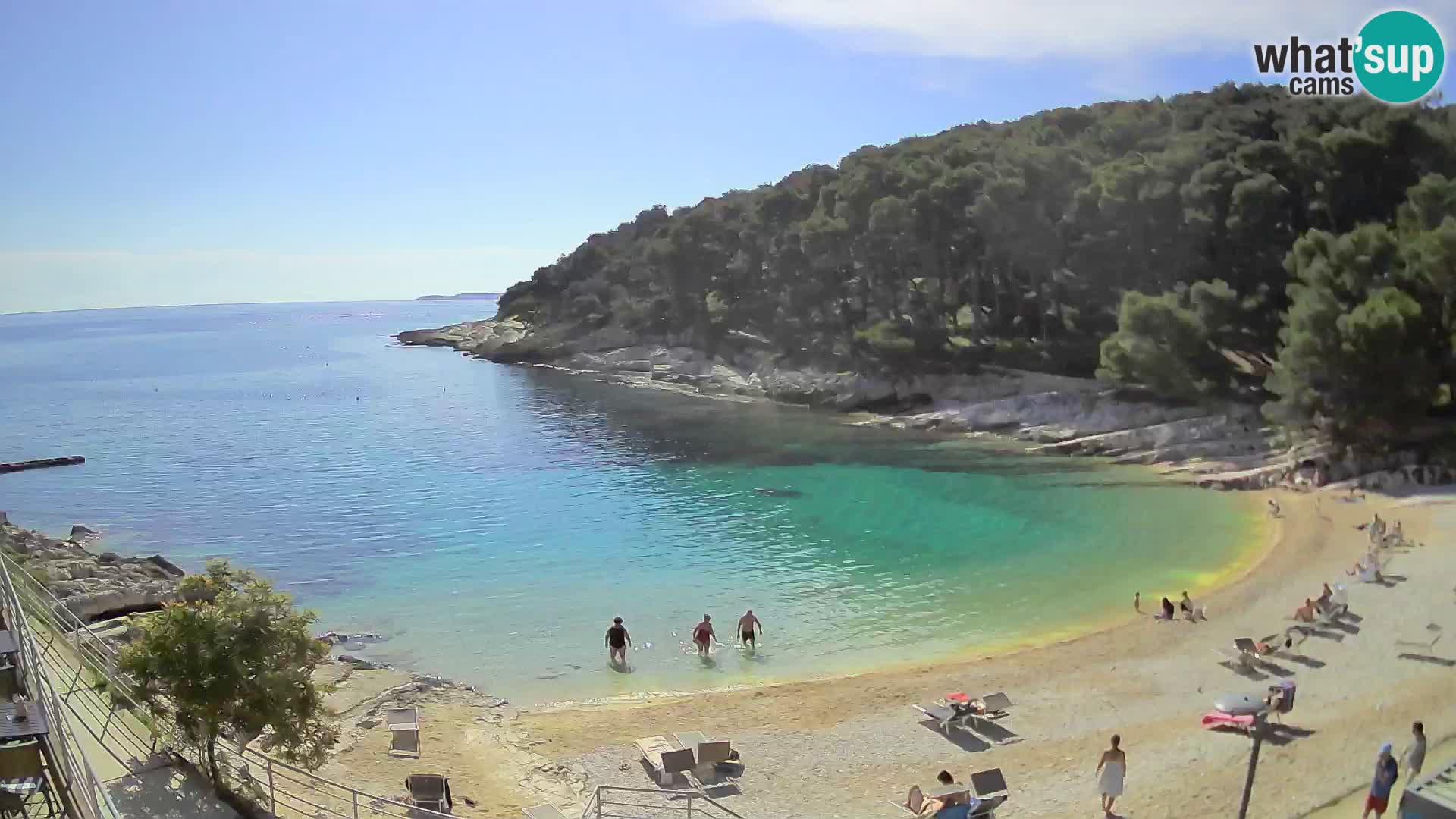 Webcam Mali Lošinj – Sunčana uvala beach – Veli Žal