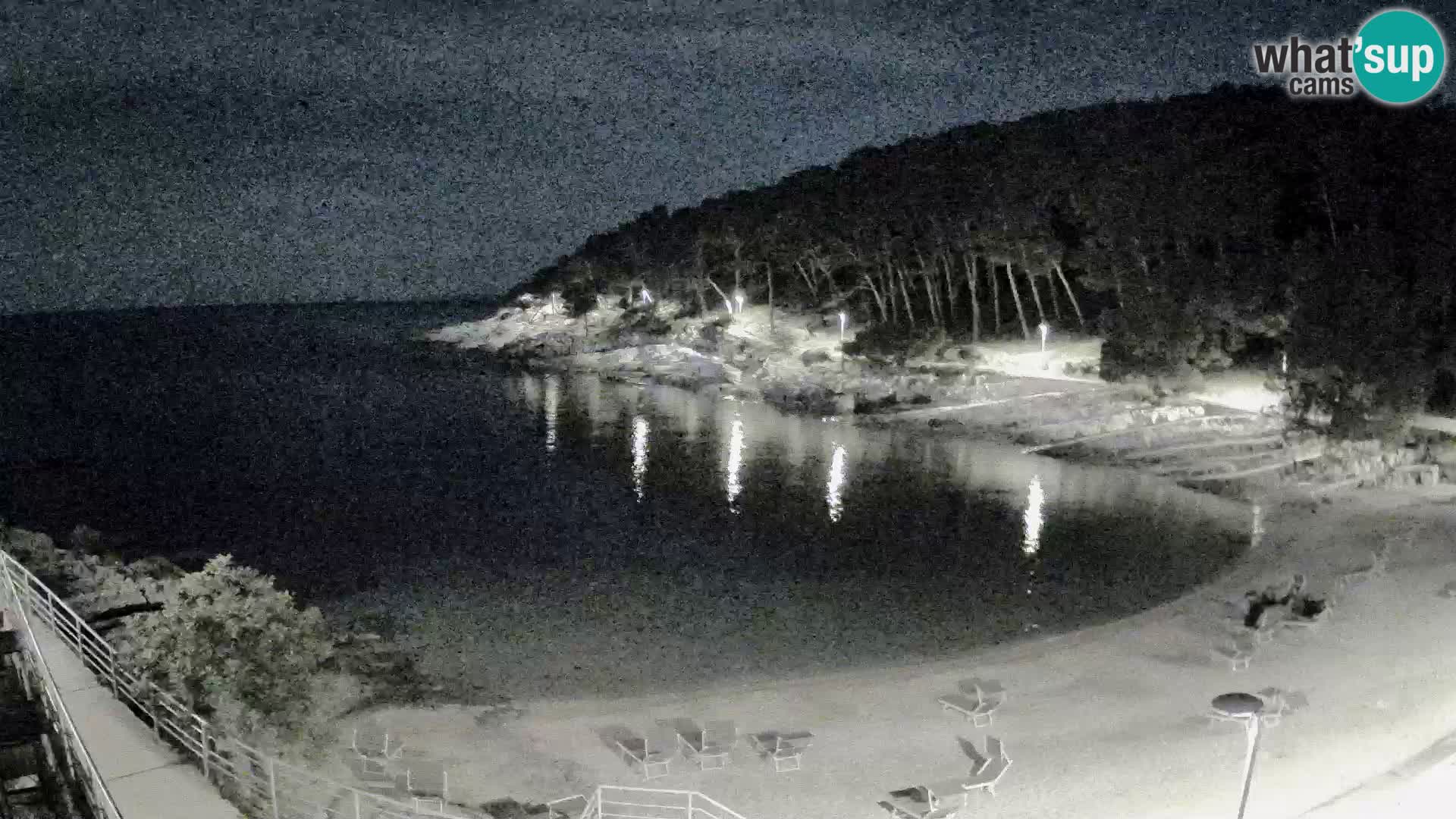 Webcam Mali Lošinj – spiaggia Sunčana uvala – Veli Žal