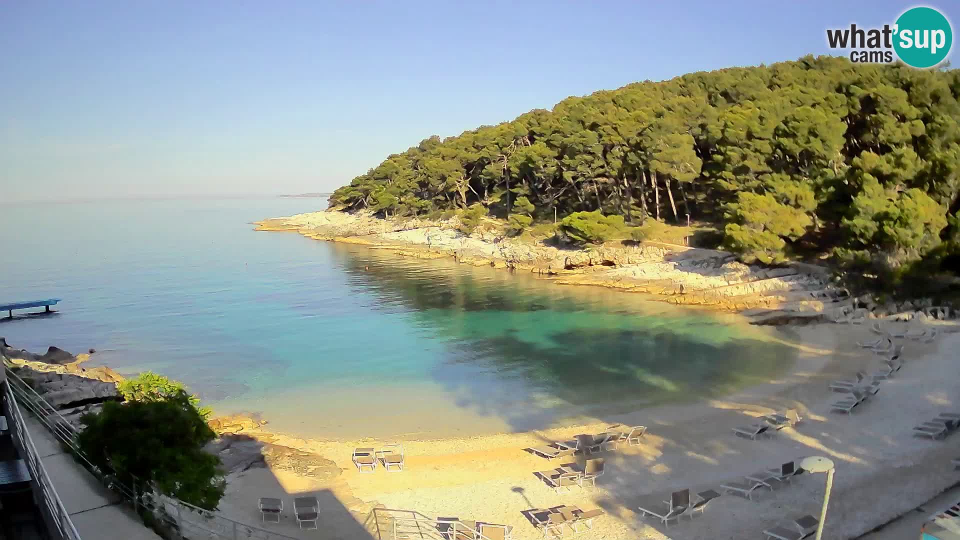 Webcam Mali Lošinj – Sunčana uvala Strand – Veli Žal