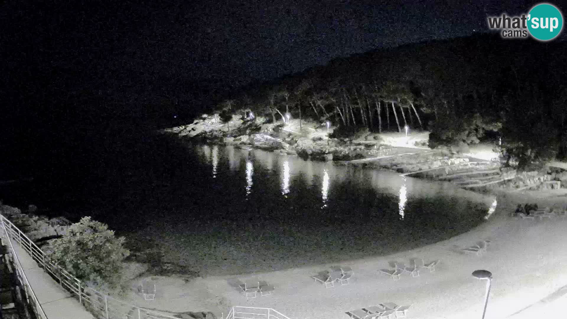 Spletna Kamera Mali Lošinj – plaža Sunčana uvala – Veli Žal