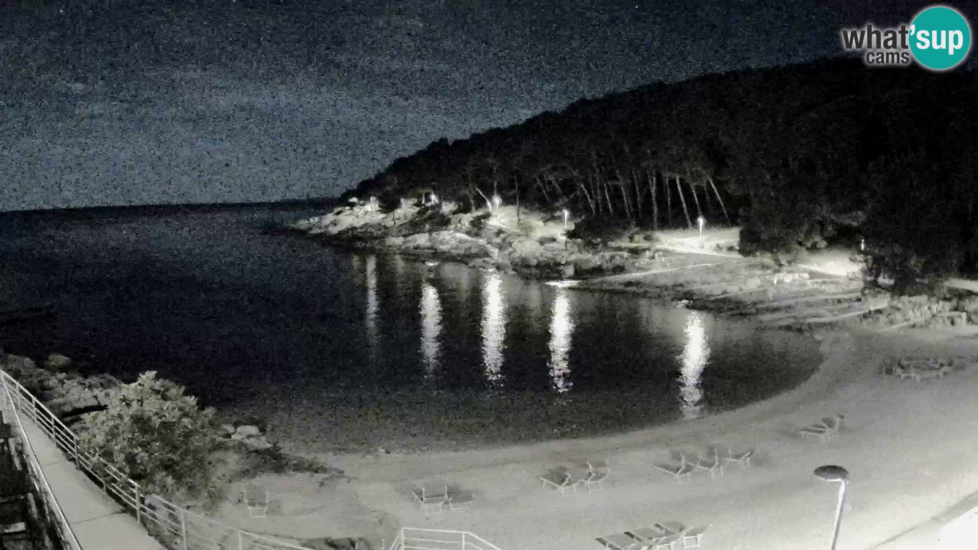 Webcam Mali Lošinj – Sunčana uvala Strand – Veli Žal