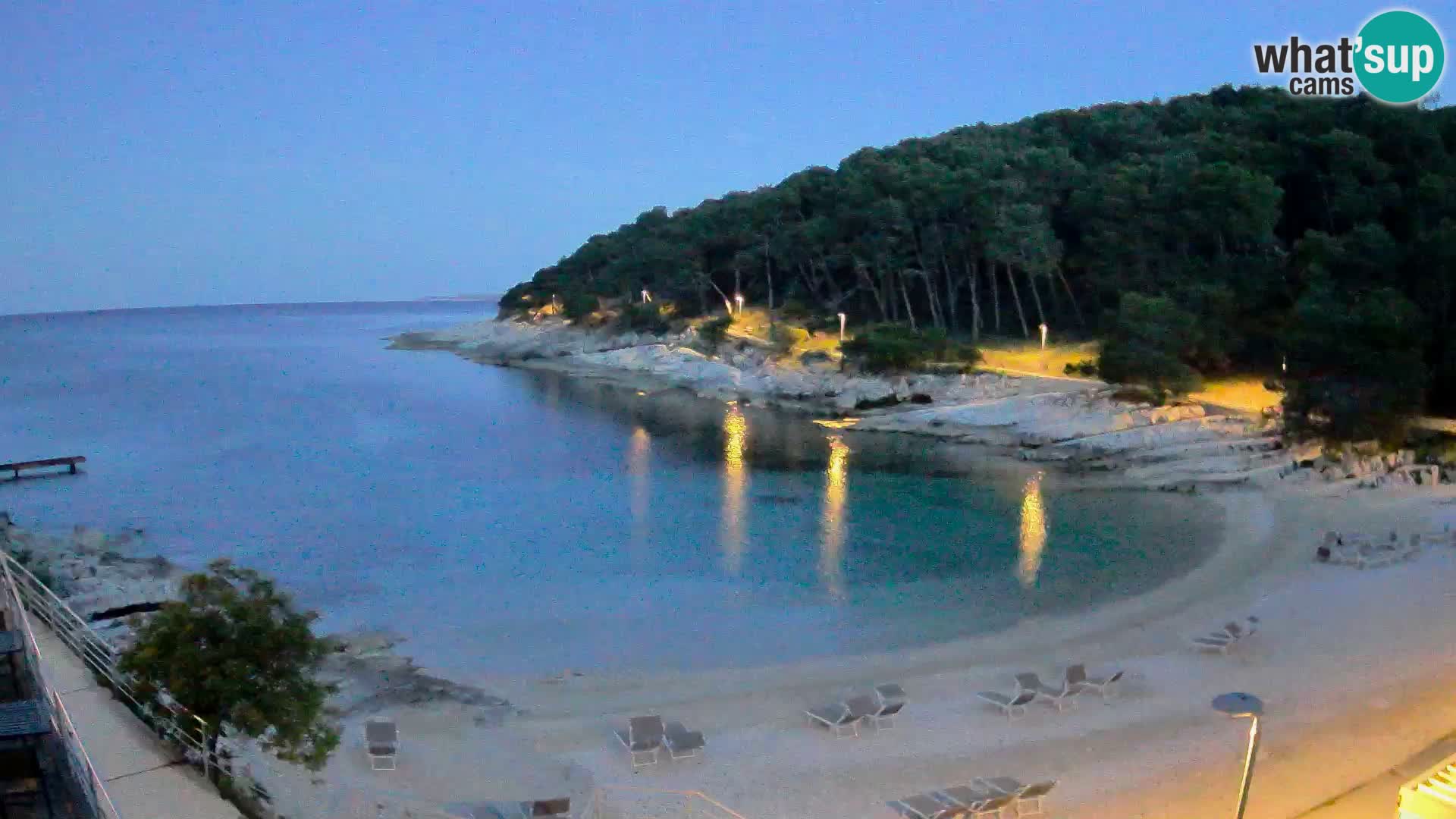 Webcam Mali Lošinj – Sunčana uvala beach – Veli Žal