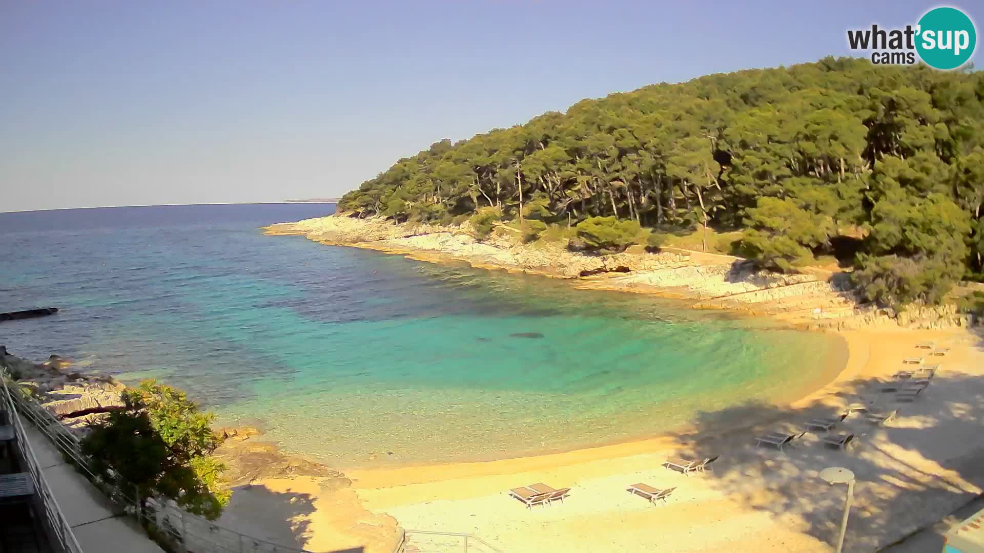 Webcam Mali Lošinj – Sunčana uvala Strand – Veli Žal