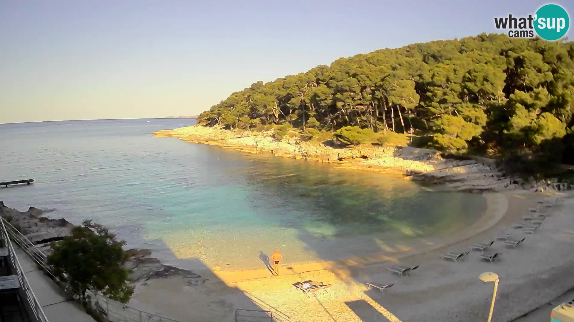 Webcam Mali Lošinj – Sunčana uvala Strand – Veli Žal