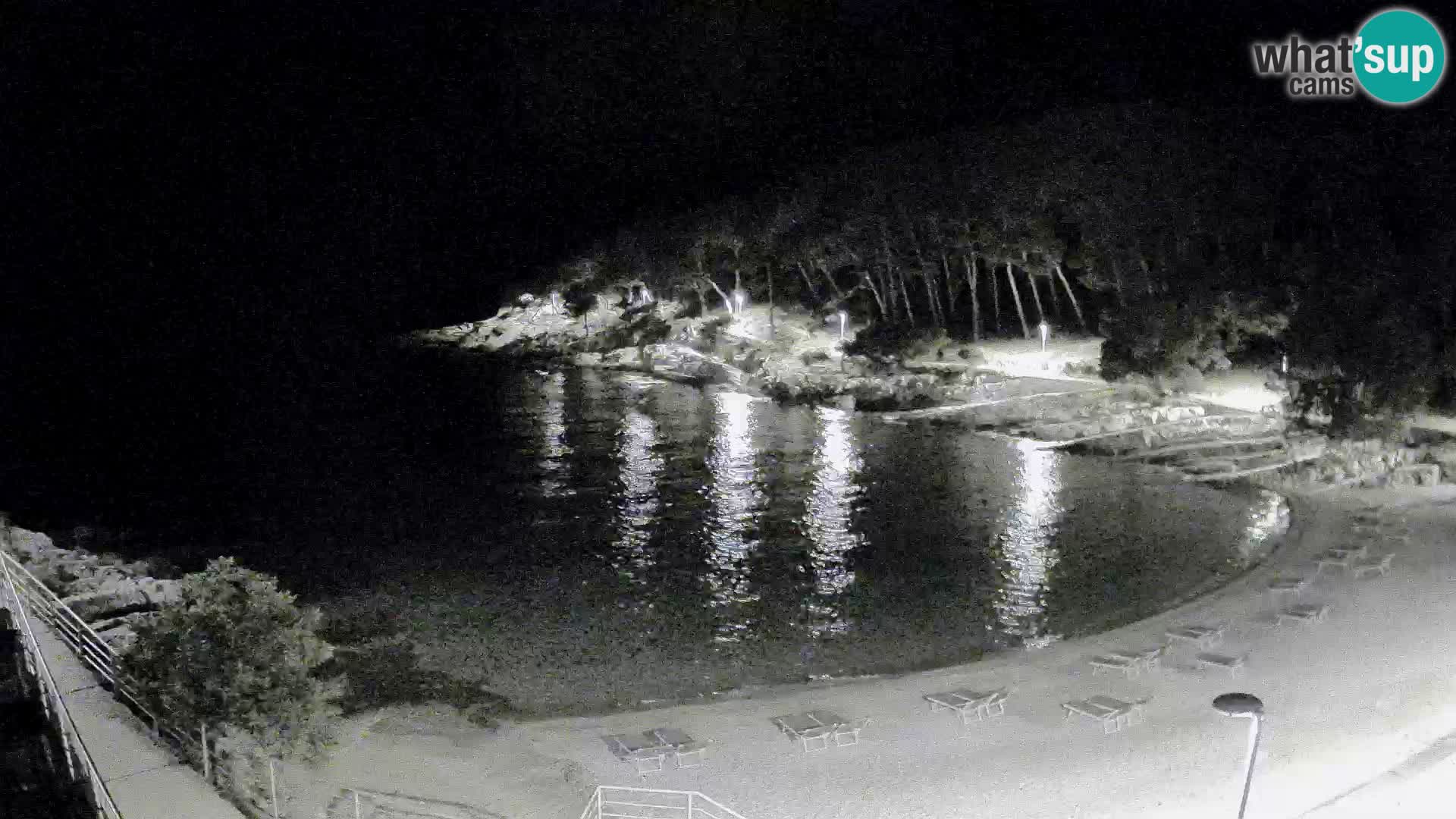 Webcam Mali Lošinj – Sunčana uvala Strand – Veli Žal