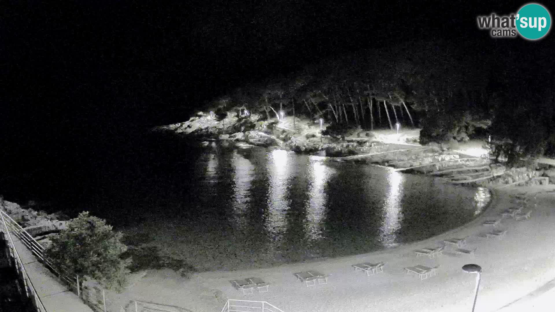 Webcam Mali Lošinj – Sunčana uvala beach – Veli Žal
