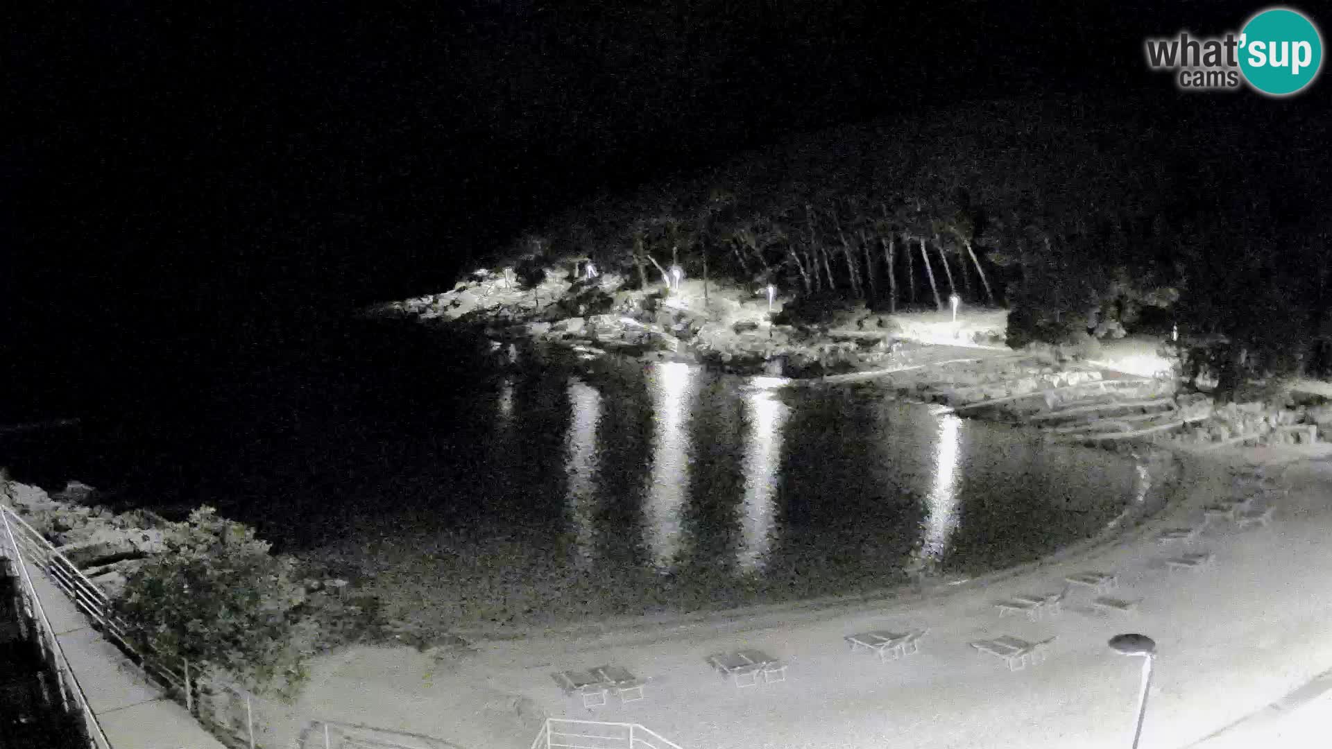 Spletna Kamera Mali Lošinj – plaža Sunčana uvala – Veli Žal