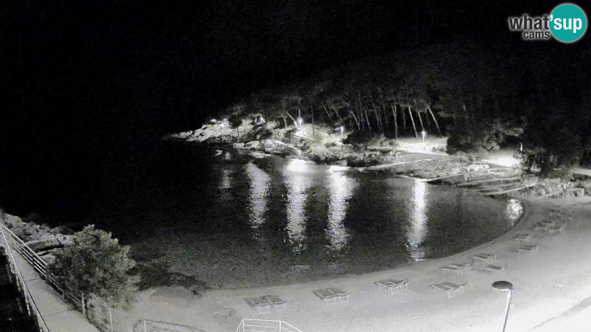 Spletna Kamera Mali Lošinj – plaža Sunčana uvala – Veli Žal