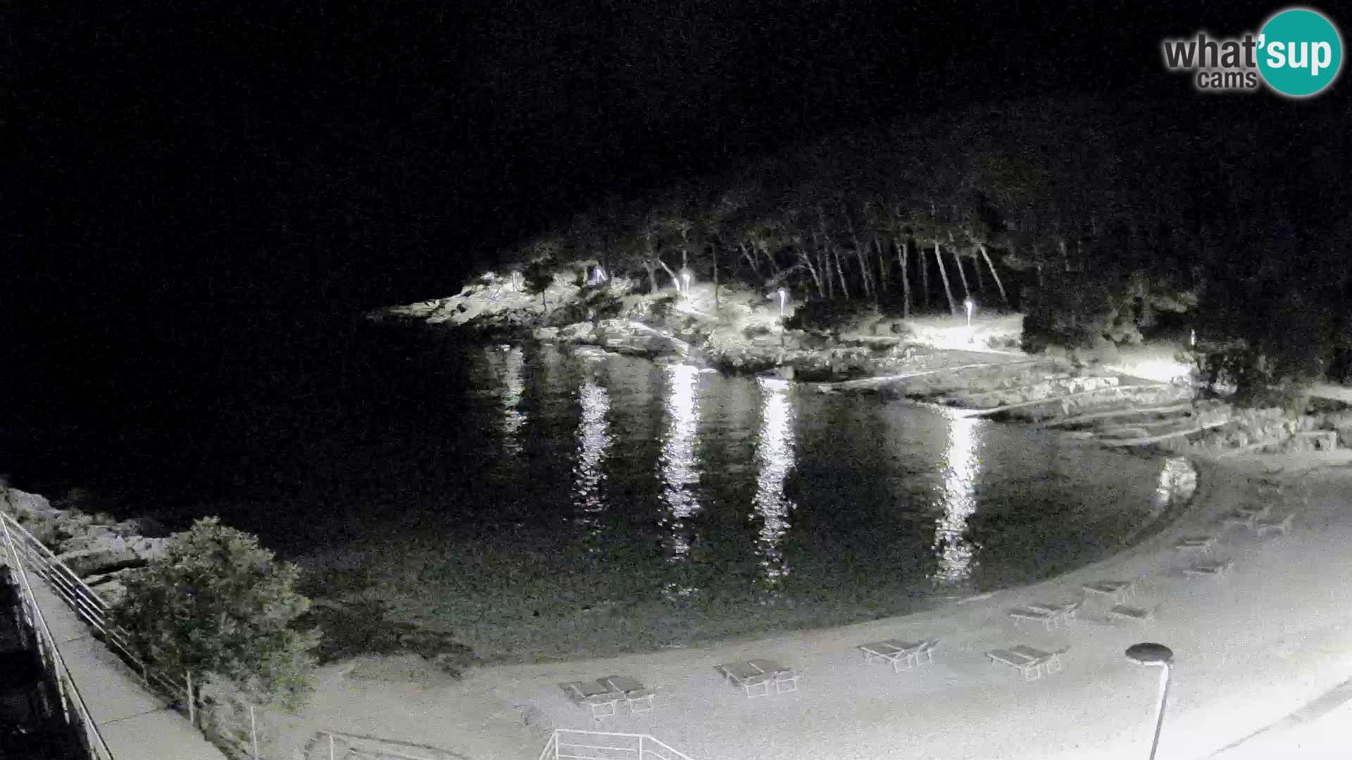 Webcam Mali Lošinj – Sunčana uvala beach – Veli Žal