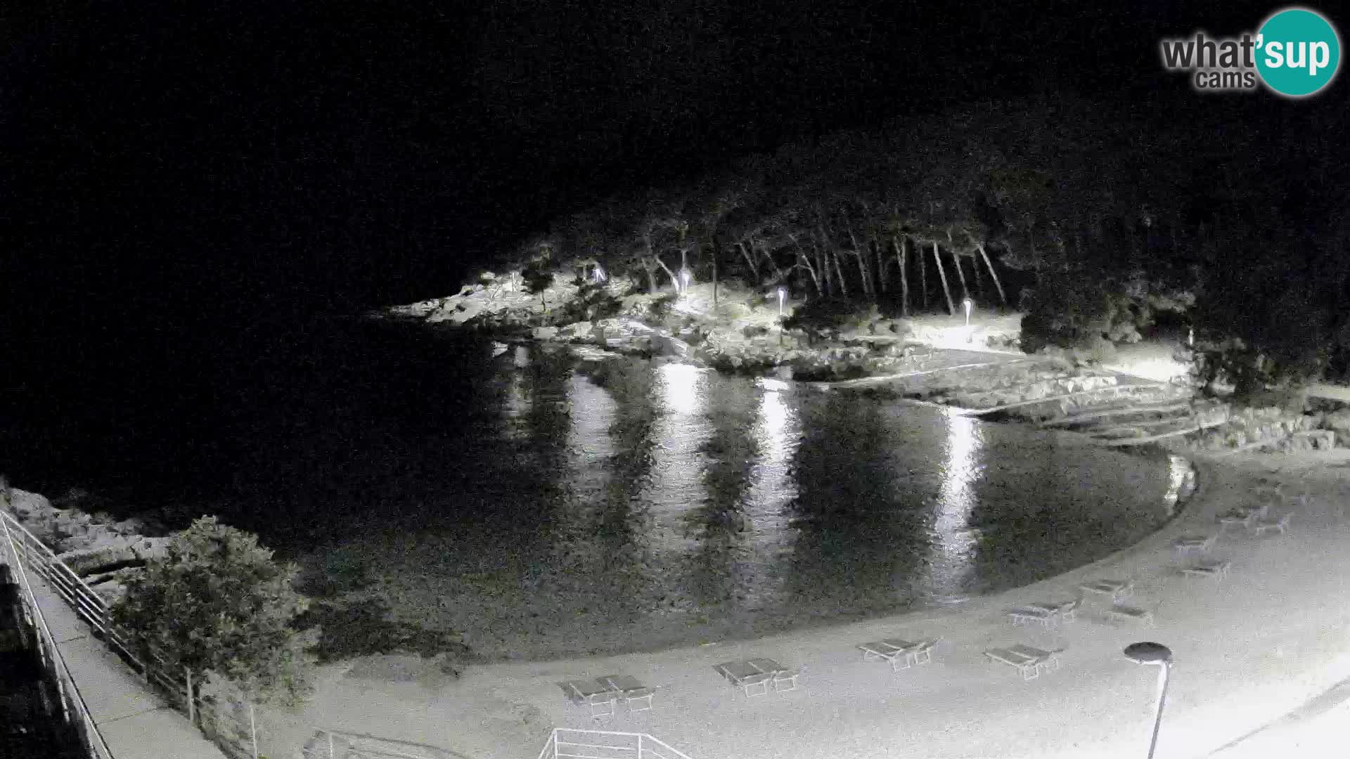 Webcam Mali Lošinj – Sunčana uvala beach – Veli Žal