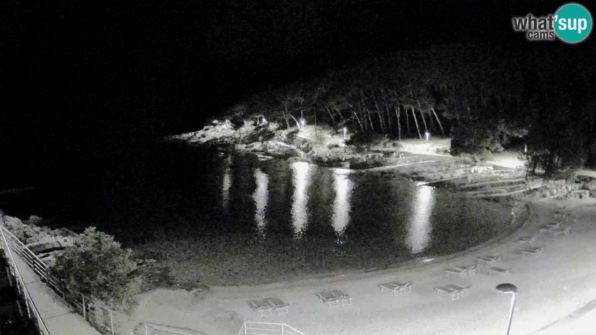 Webcam Mali Lošinj – Sunčana uvala beach – Veli Žal