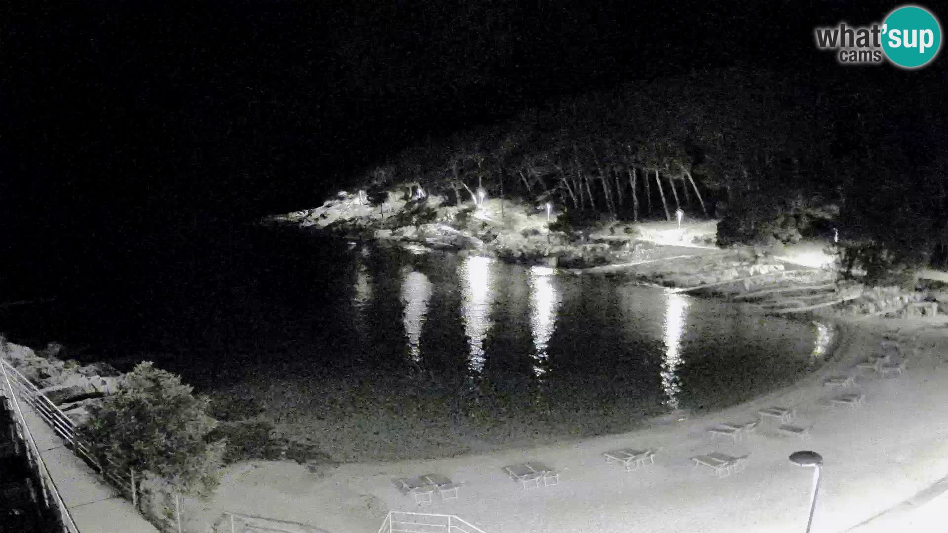 Webcam Mali Lošinj – Sunčana uvala beach – Veli Žal