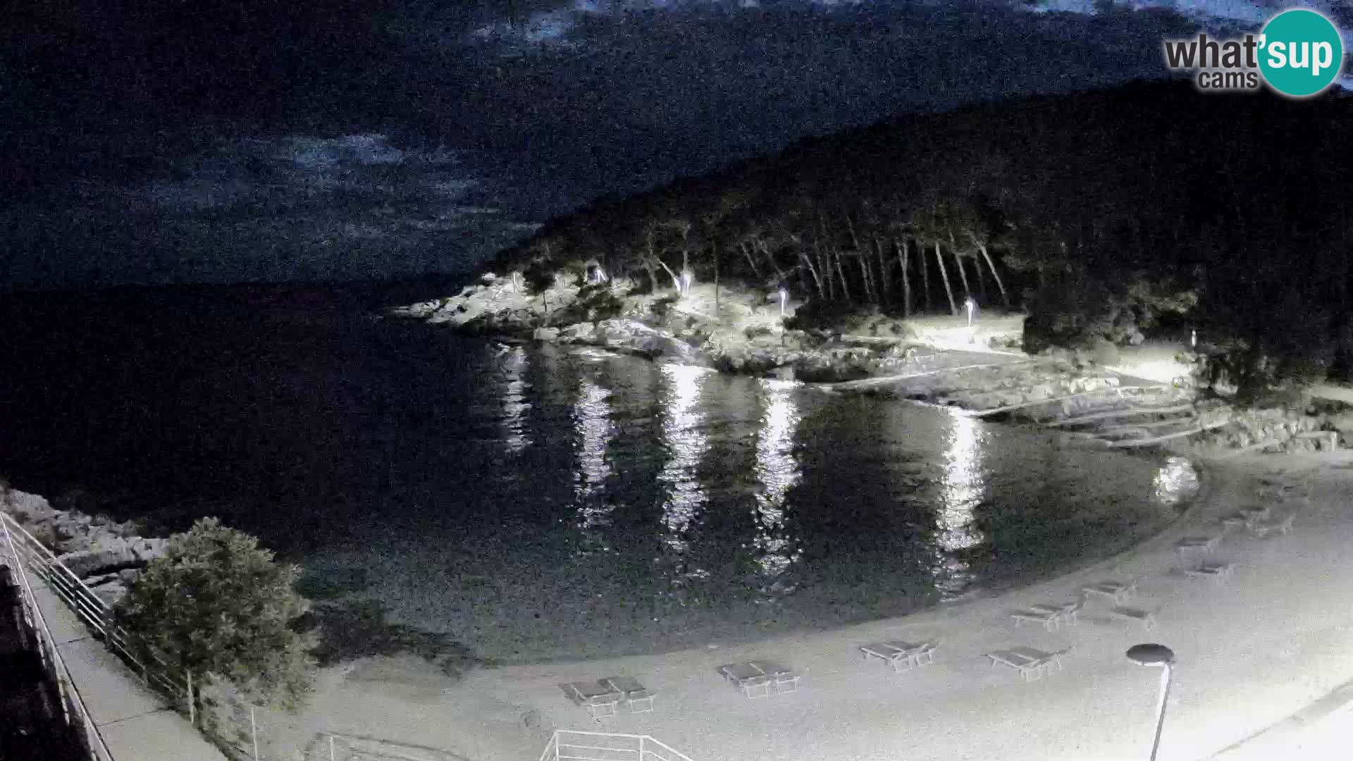 Spletna Kamera Mali Lošinj – plaža Sunčana uvala – Veli Žal