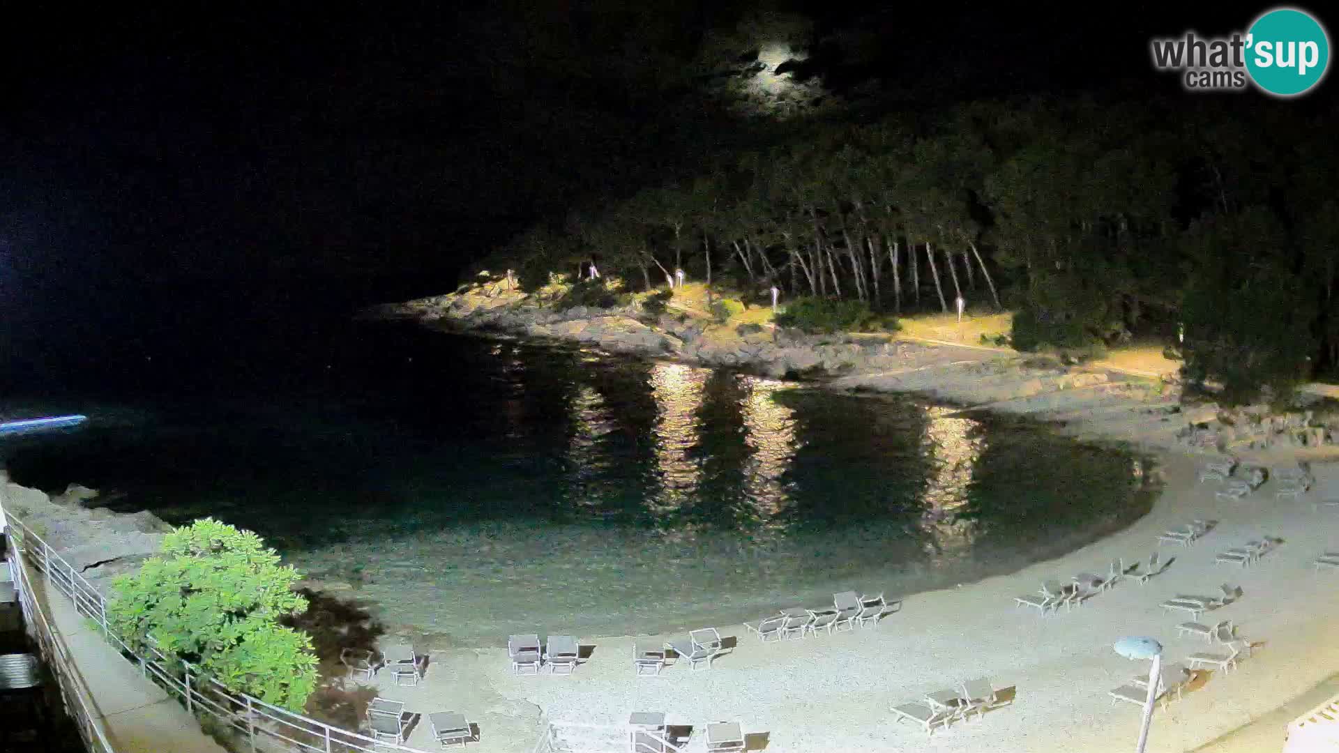 Webcam Mali Lošinj – playa Sunčana uvala – Veli Žal