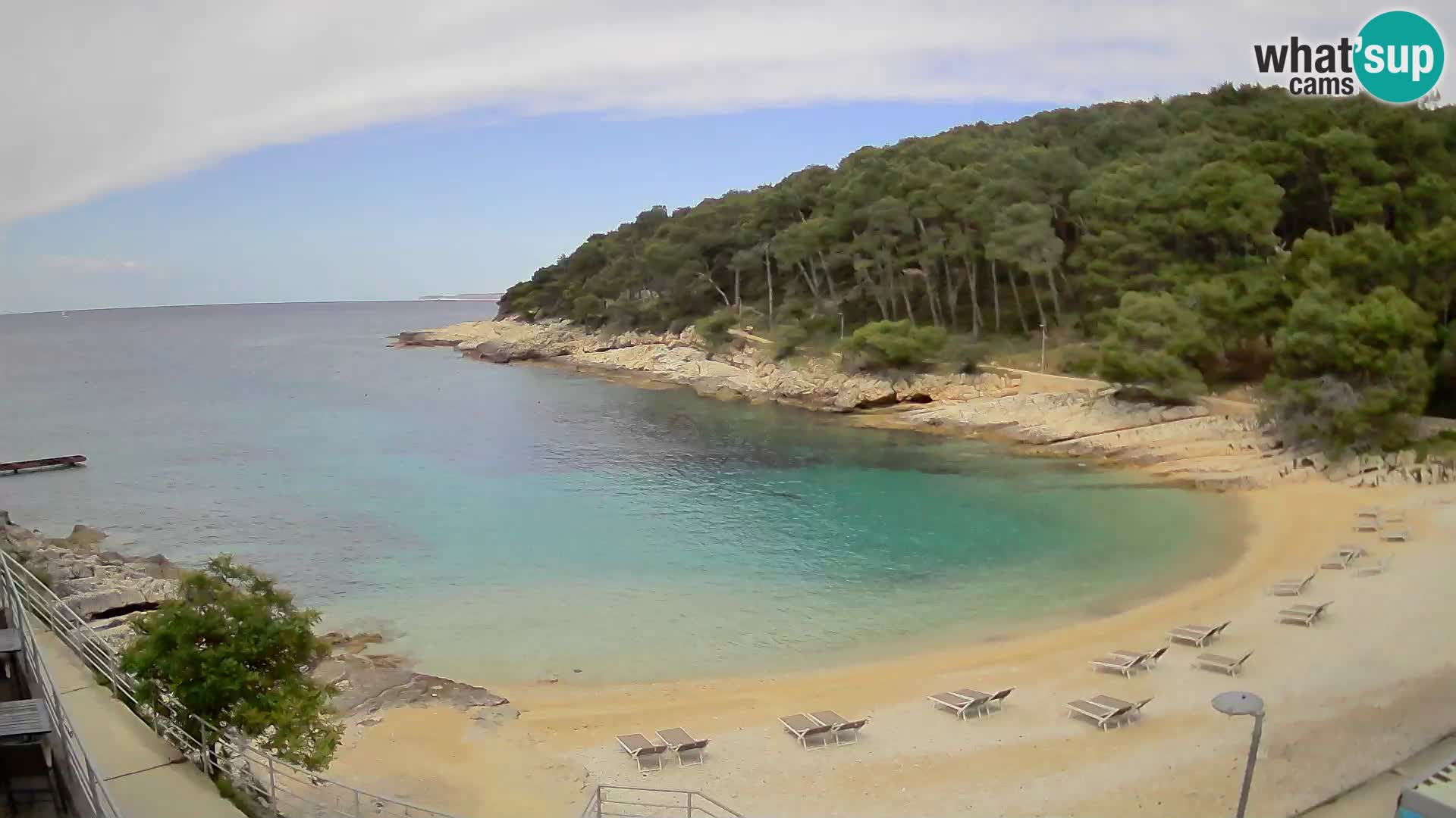 Webcam Mali Lošinj – Sunčana uvala beach – Veli Žal