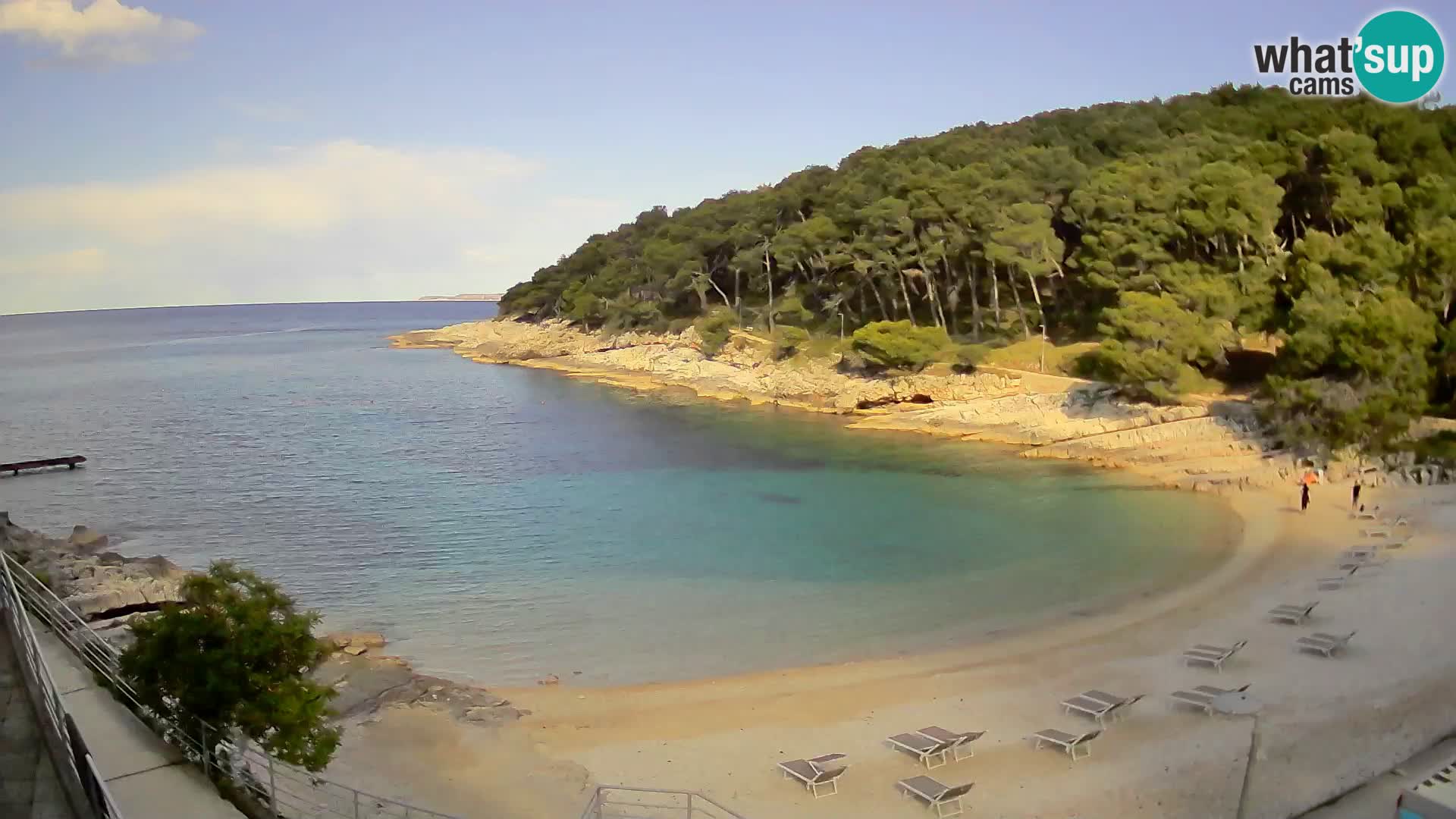 Webcam Mali Lošinj – Sunčana uvala Strand – Veli Žal