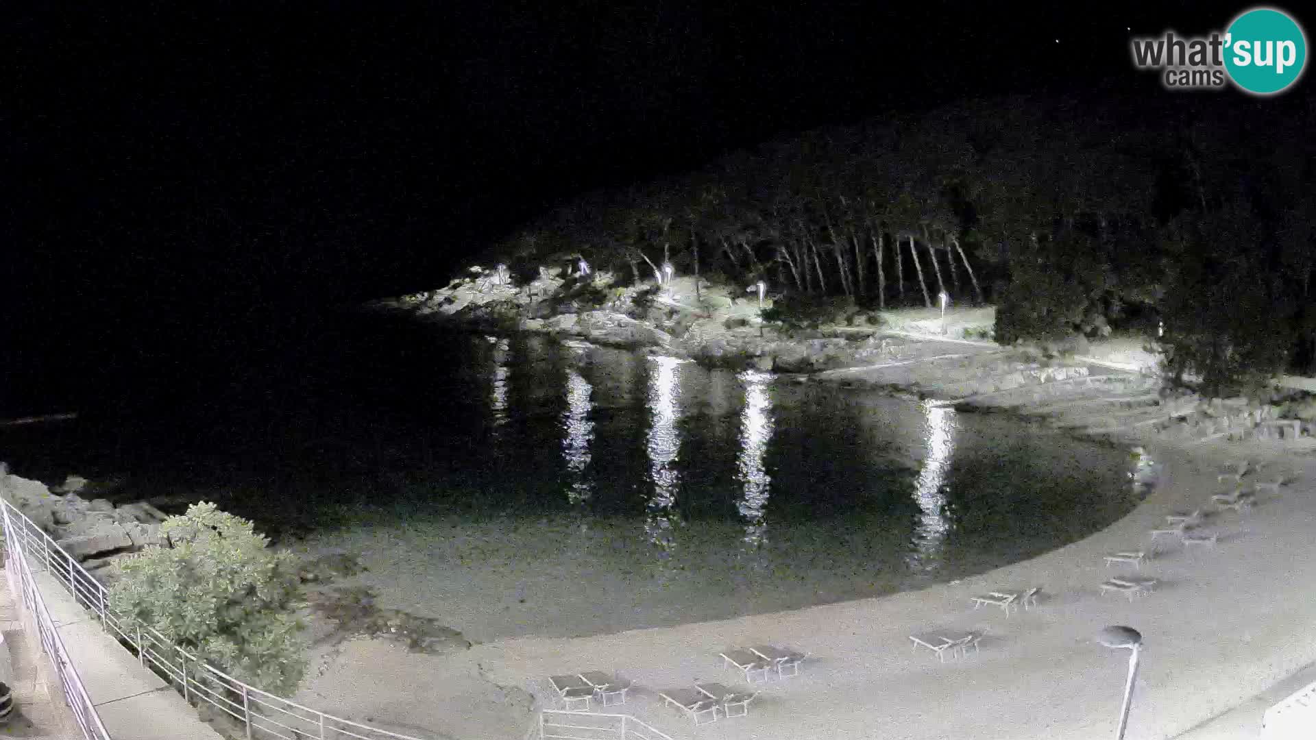 Webcam Mali Lošinj – Sunčana uvala beach – Veli Žal