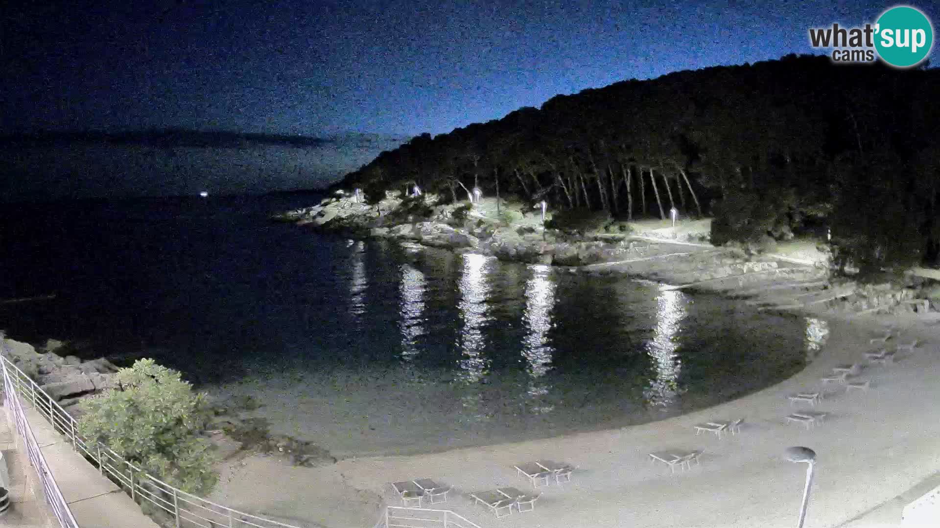 Spletna Kamera Mali Lošinj – plaža Sunčana uvala – Veli Žal