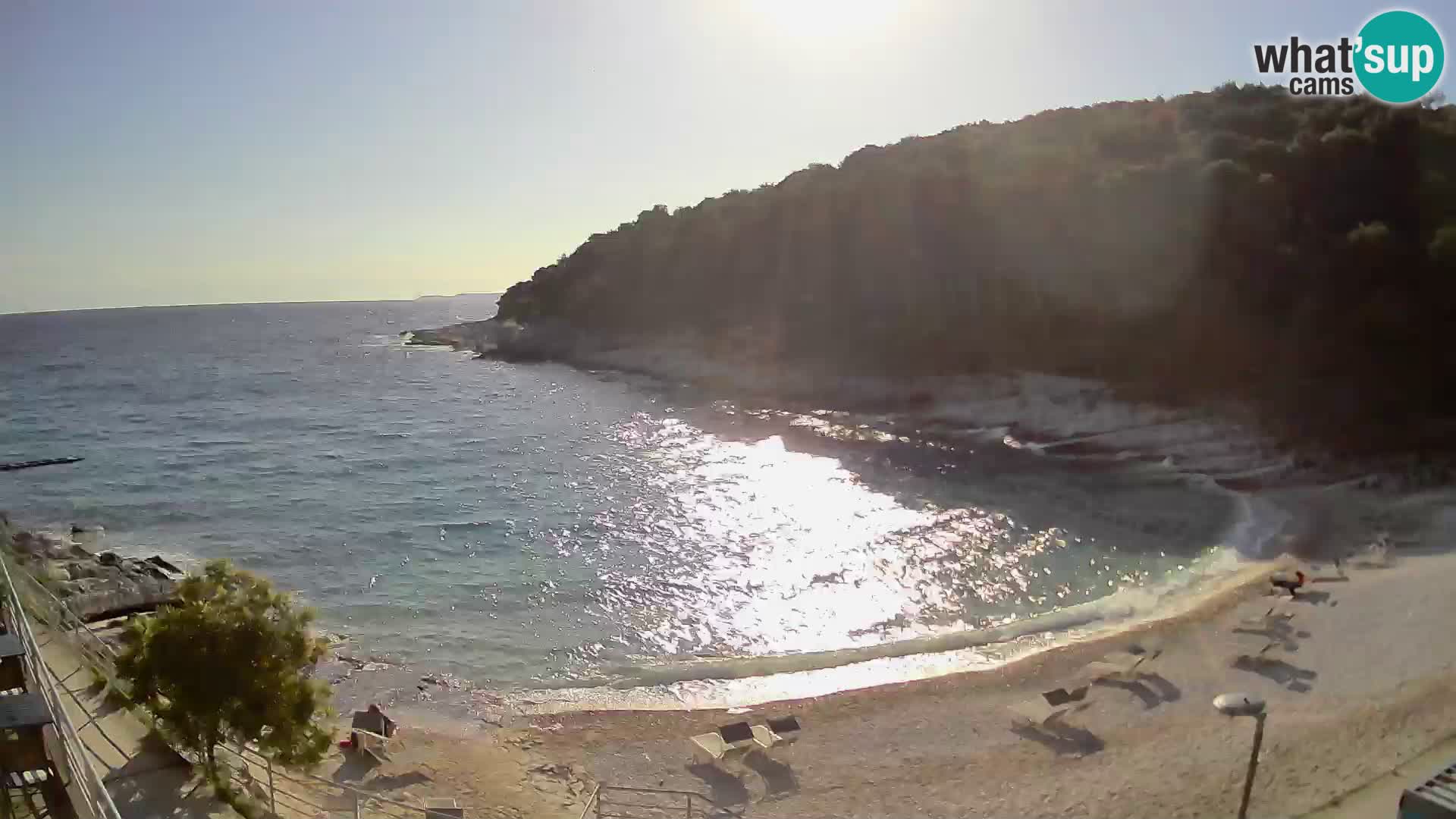 Webcam Mali Lošinj – Sunčana uvala beach – Veli Žal