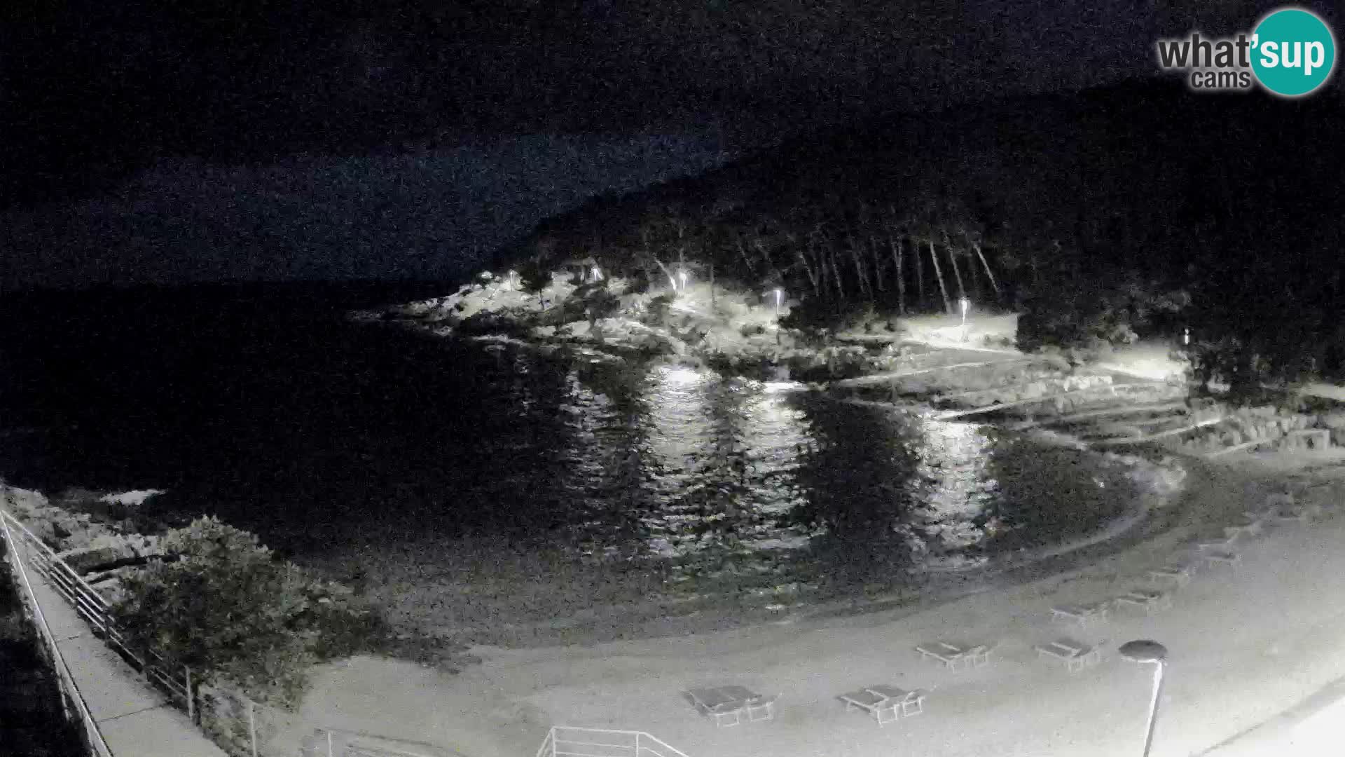 Webcam Mali Lošinj – Sunčana uvala beach – Veli Žal