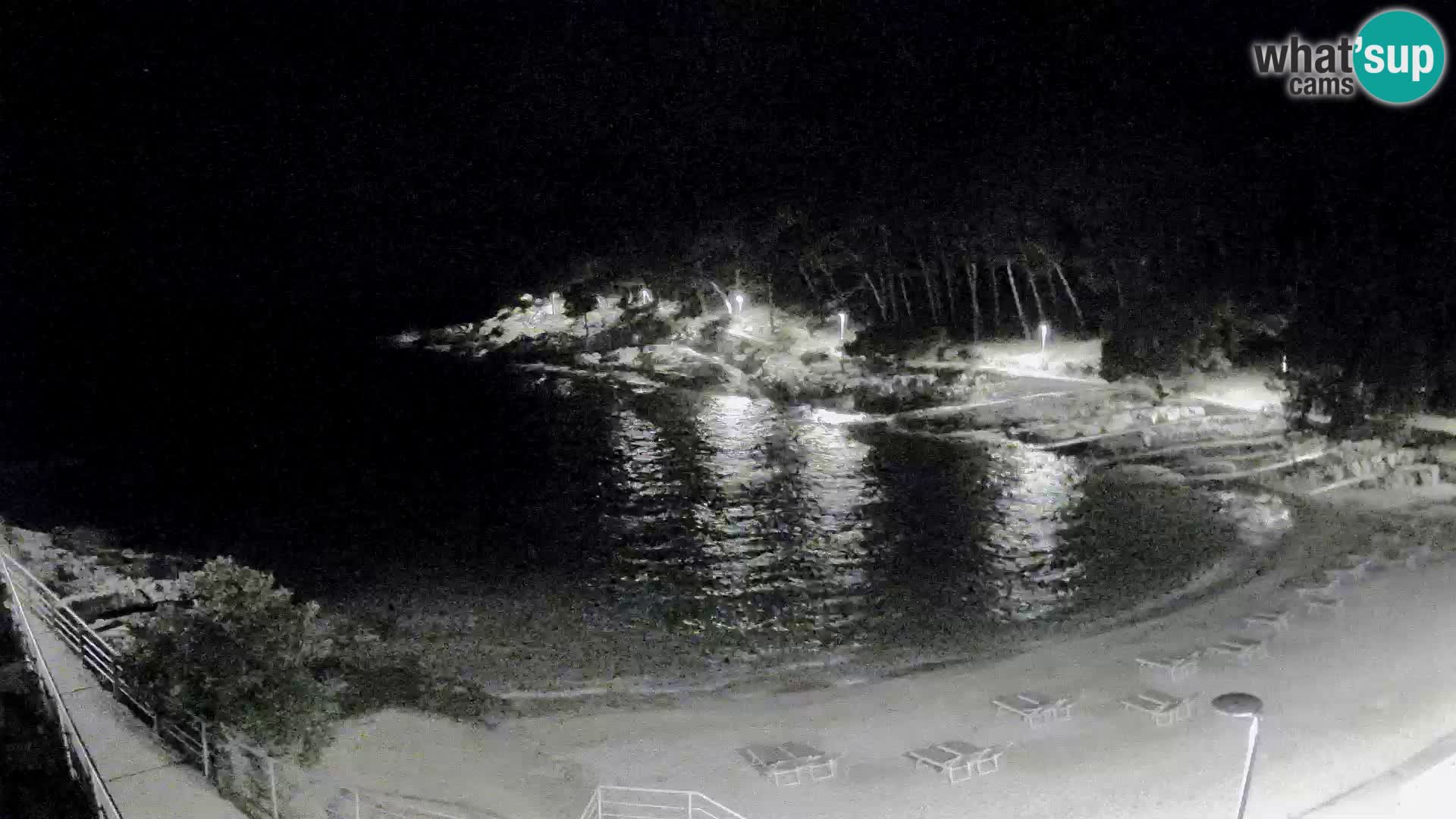 Webcam Mali Lošinj – Sunčana uvala beach – Veli Žal