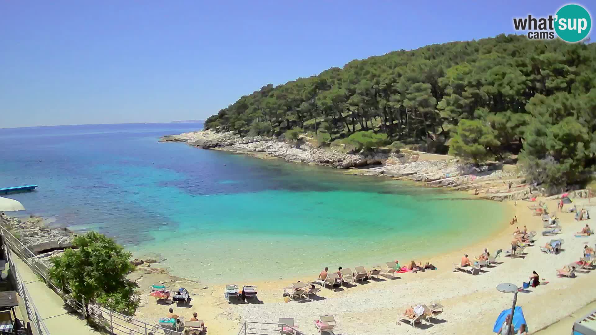 Webcam Mali Lošinj – Sunčana uvala Strand – Veli Žal